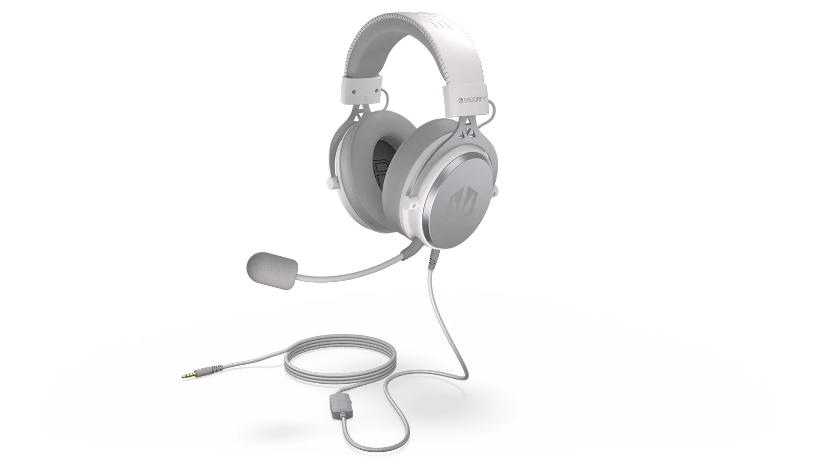 ENDORFY VIRO Plus Onyx - 3.5mm Wired Headset in White - Image 11