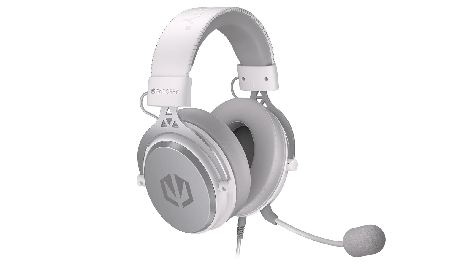 ENDORFY VIRO Plus Onyx - 3.5mm Wired Headset in White - Image 2