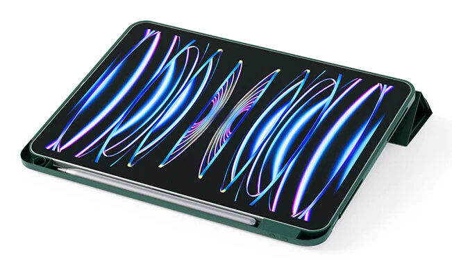 Epico Hero Flip Case for 11" iPad Pro in Green - Image 4