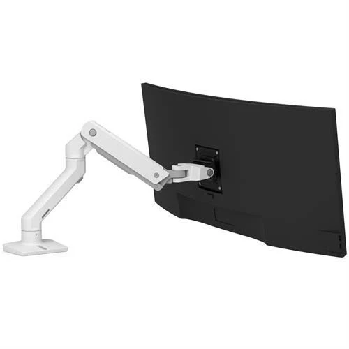 Ergotron HX Series 45-475-216 + 98-540-216 monitor mount / stand 124.5 cm (49) White Desk"