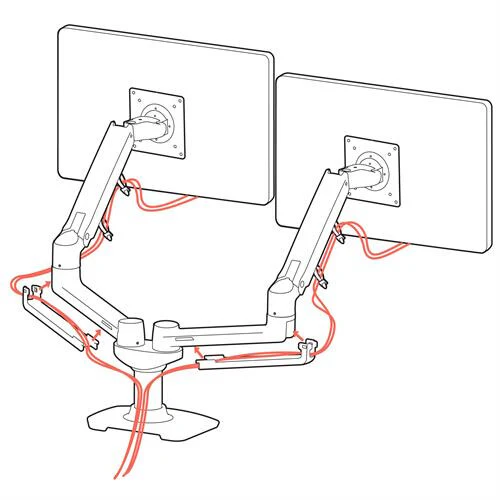Ergotron LX Series 45-245-224 - Desk monitor mount for upto 68.6 cm (27") - Image 3