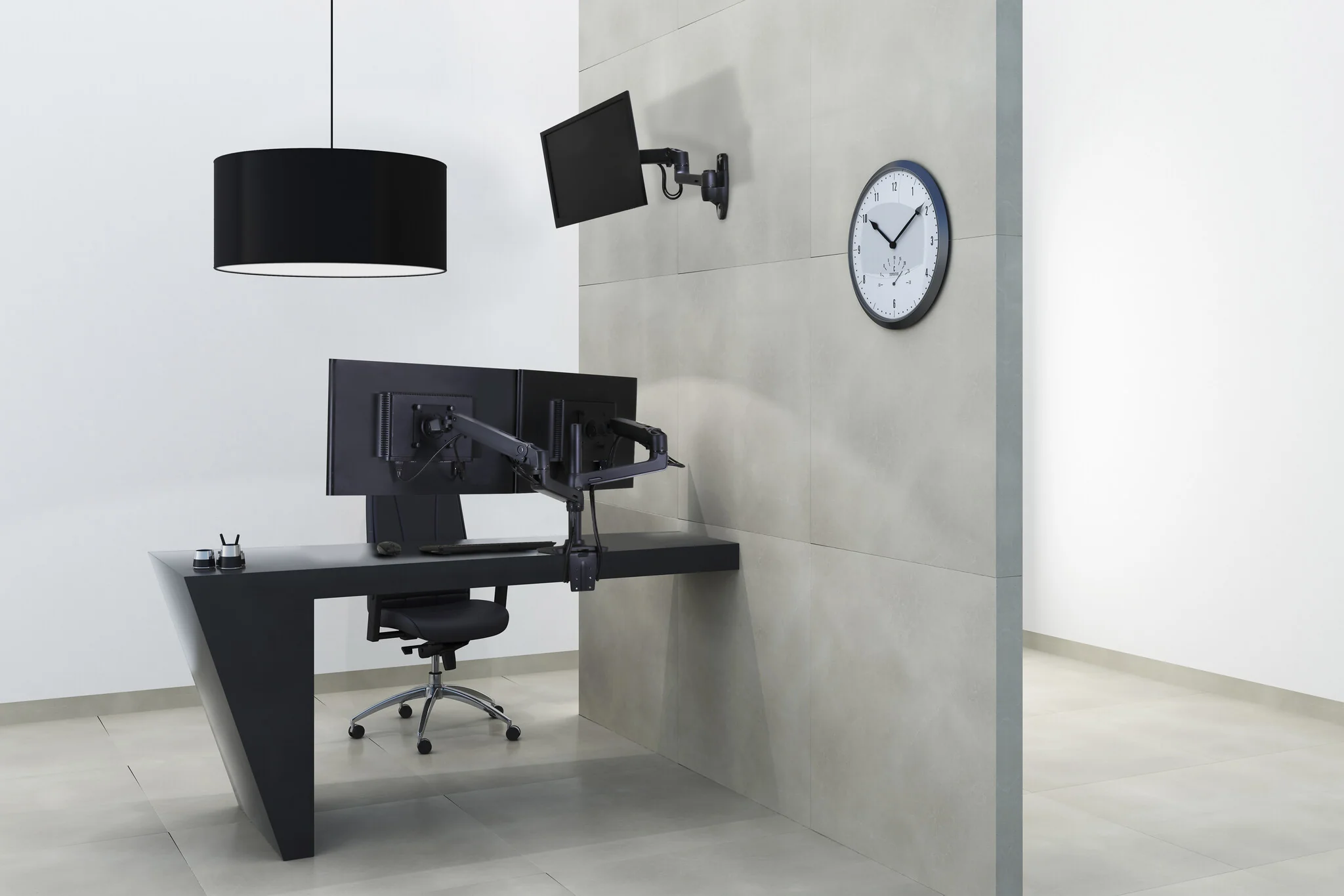 Ergotron LX Series 45-243-224 - Wall monitor mount for 50.8 cm (20") to 86.4 cm (34") - Image 5