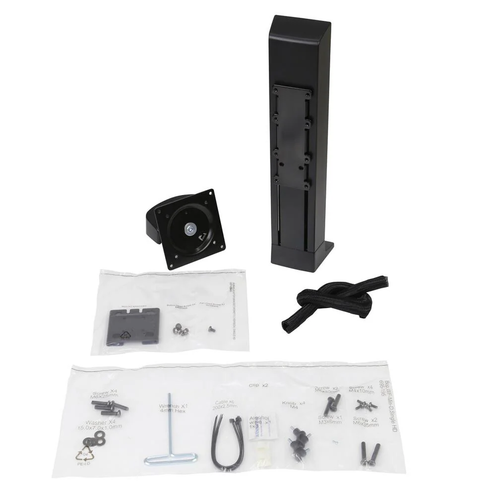 Ergotron WorkFit 97-935-085 - Desk monitor mount for upto 61 cm (24")