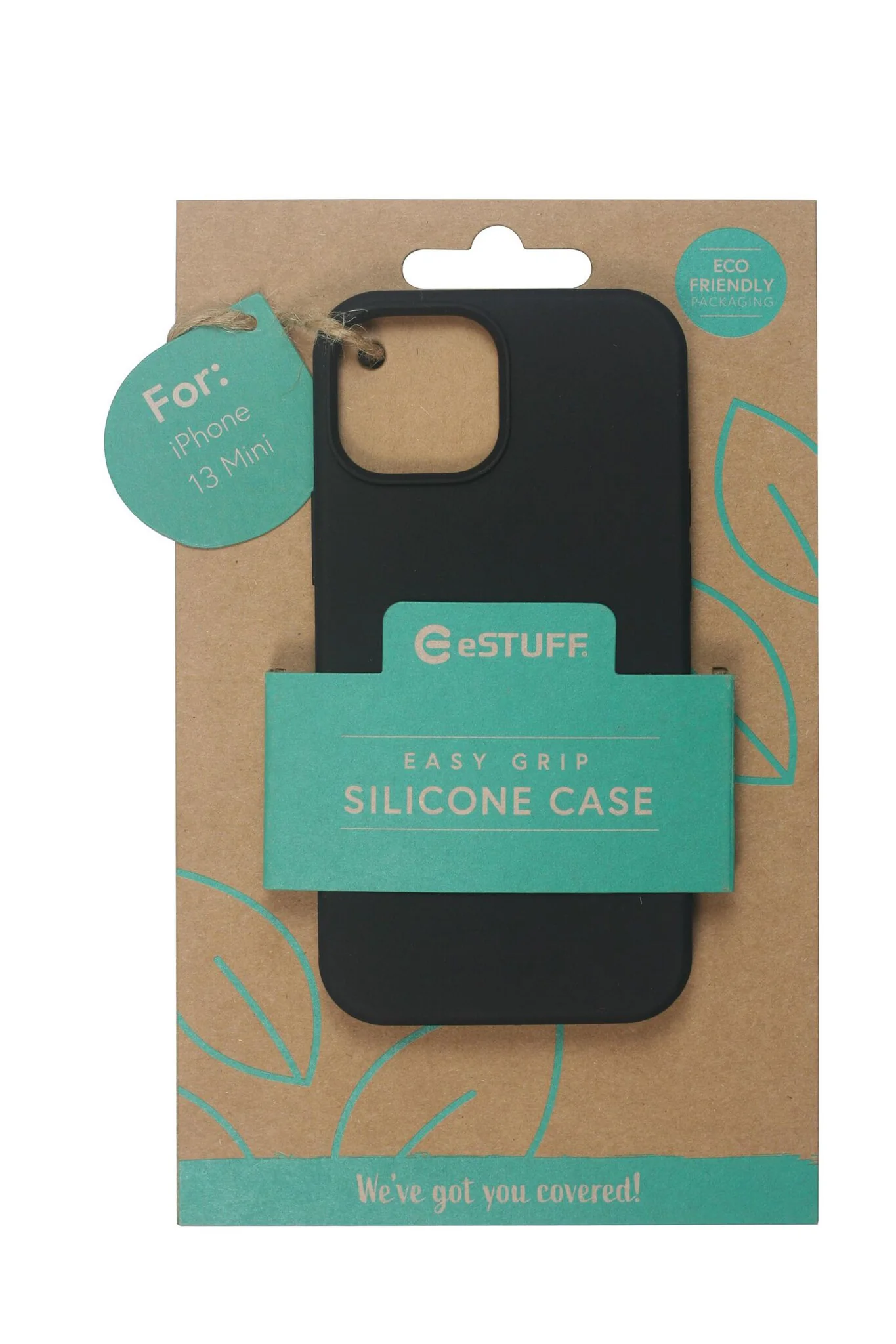 eSTUFF MADRID mobile phone case for iPhone 13 mini in Black - Image 3