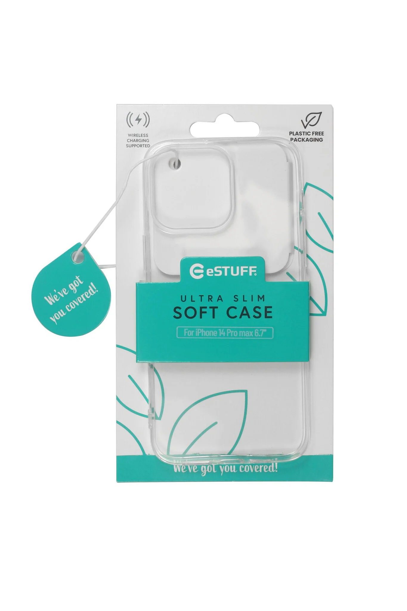 eSTUFF LONDON mobile phone case for iPhone 14 Pro Max in Transparent - Image 2