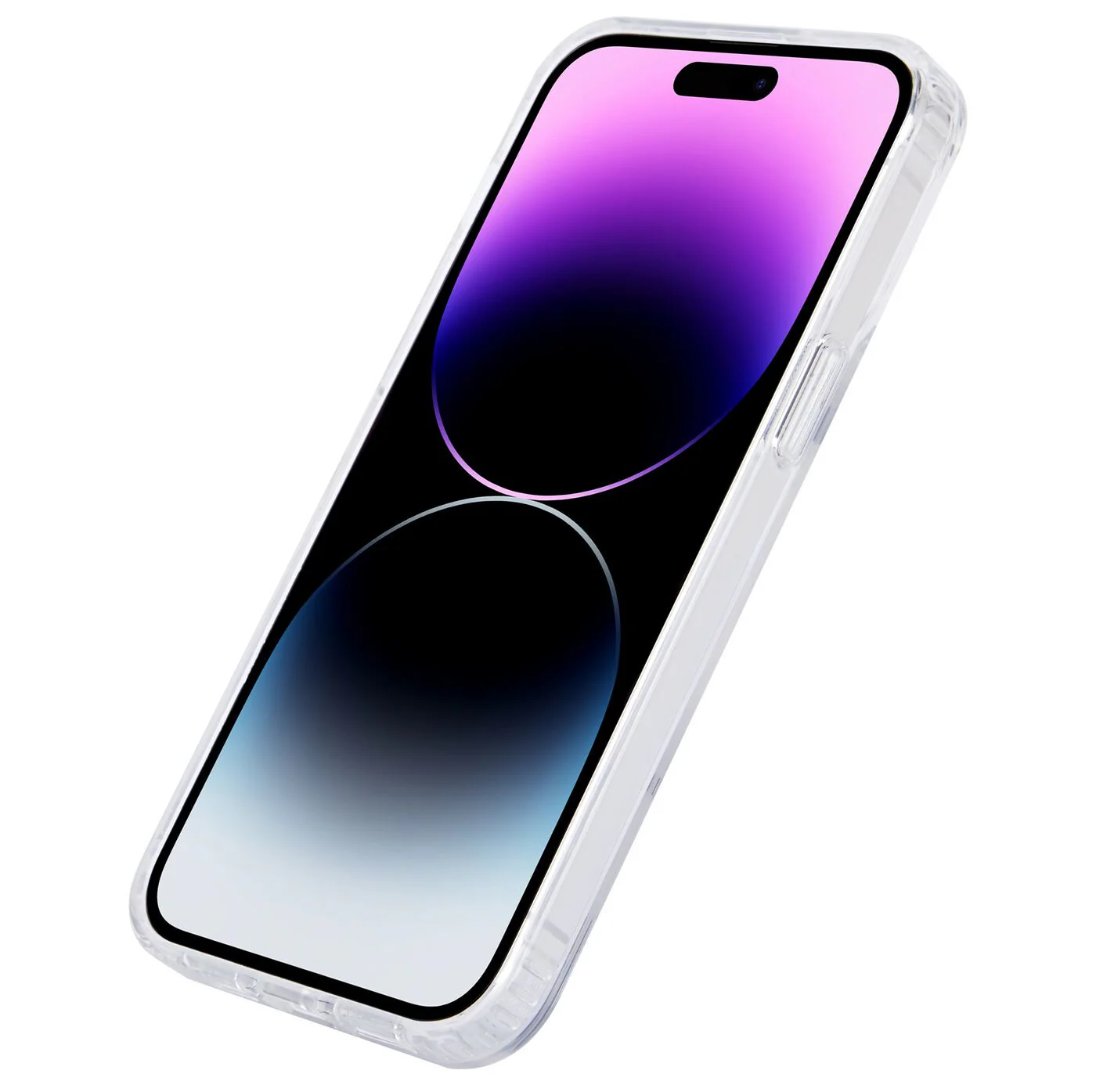 eSTUFF BERLIN Magnetic Hybrid mobile phone case for iPhone 15 Pro in Transparent - Image 7