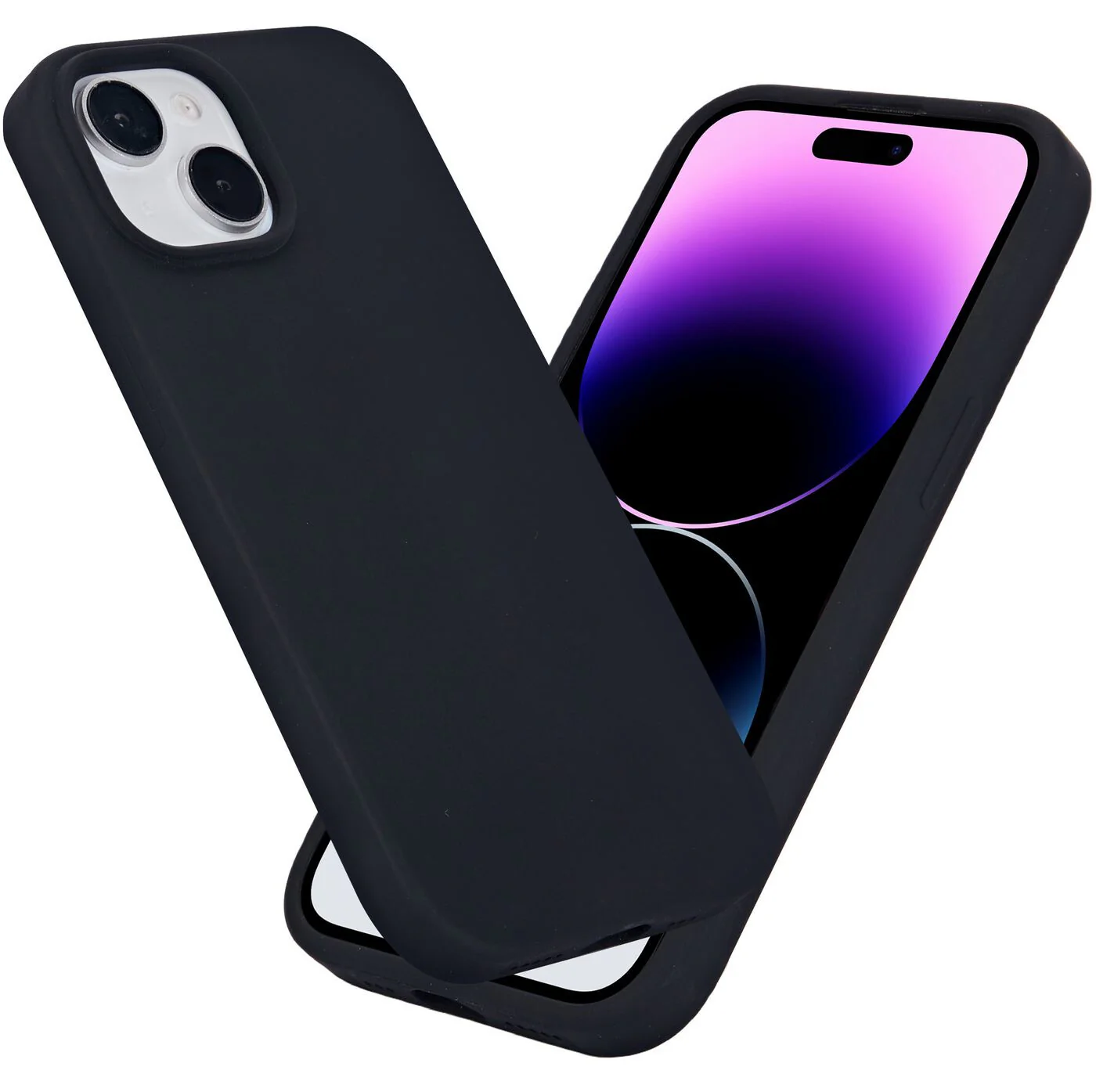eSTUFF INFINITE ROME mobile phone case with MagSafe for iPhone 15 in Black - Image 6