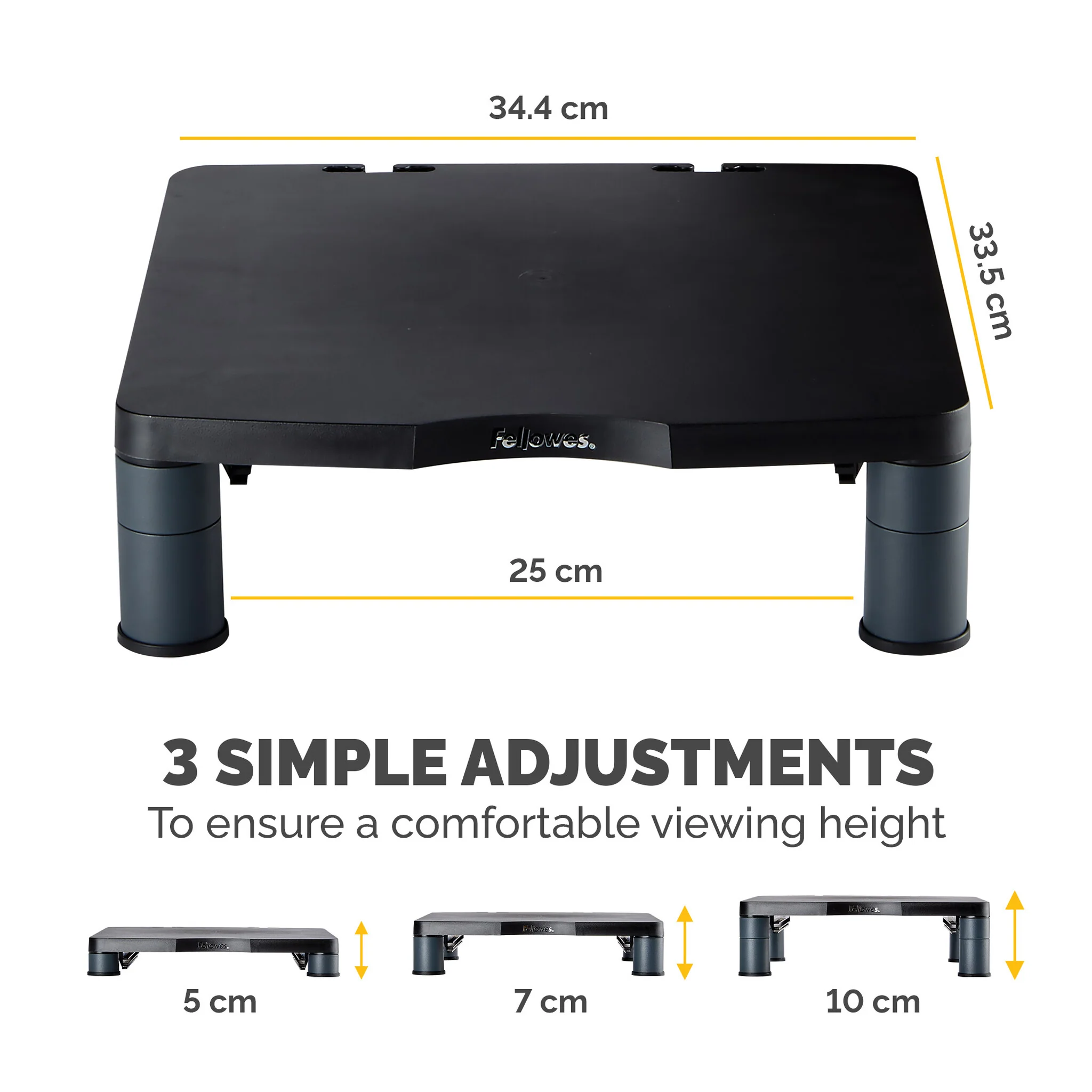 Fellowes 9169301 -  Desk monitor riser - Image 4