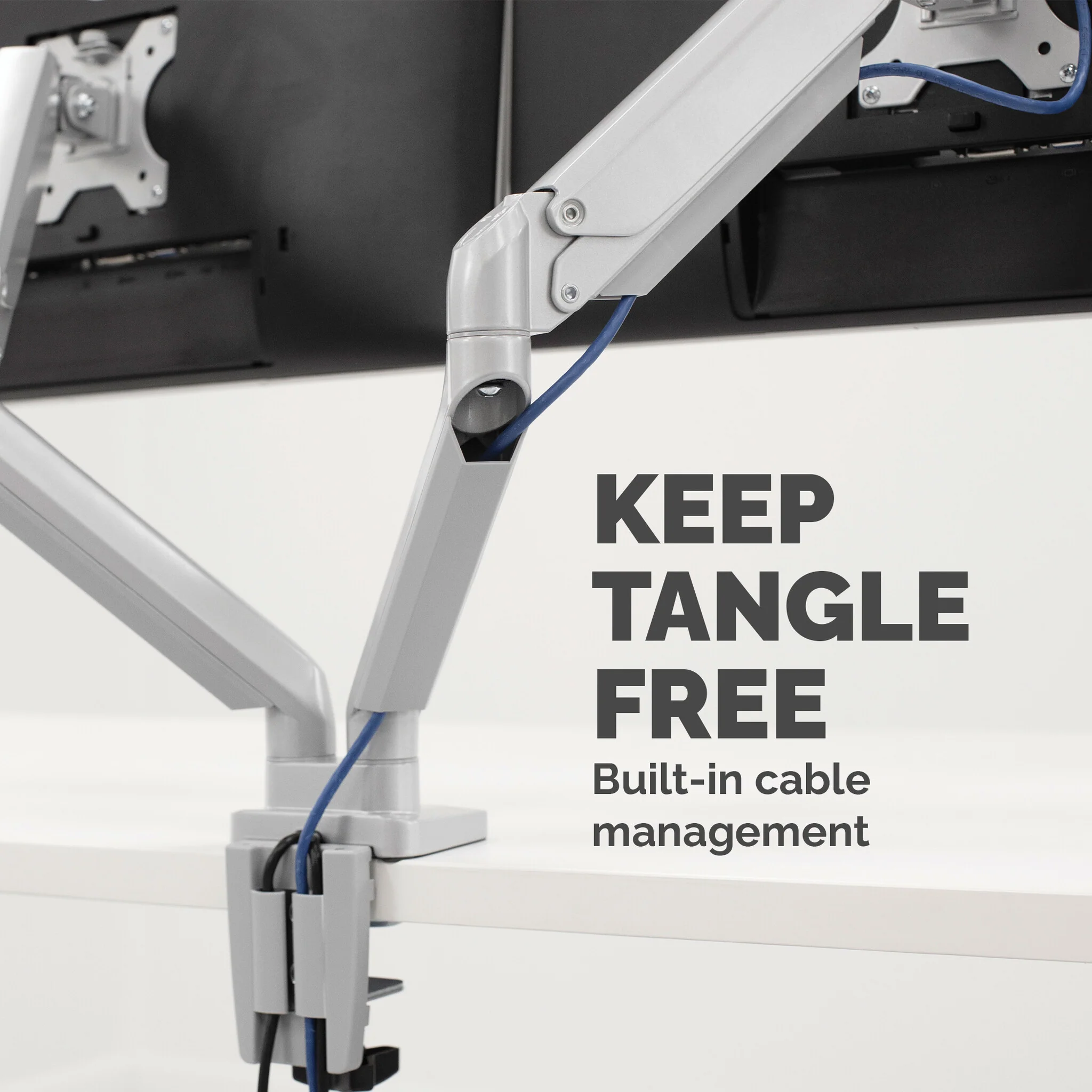 Fellowes Platinum Series 8056501 - Desk monitor mount for upto 81.3 cm (32") - Image 6
