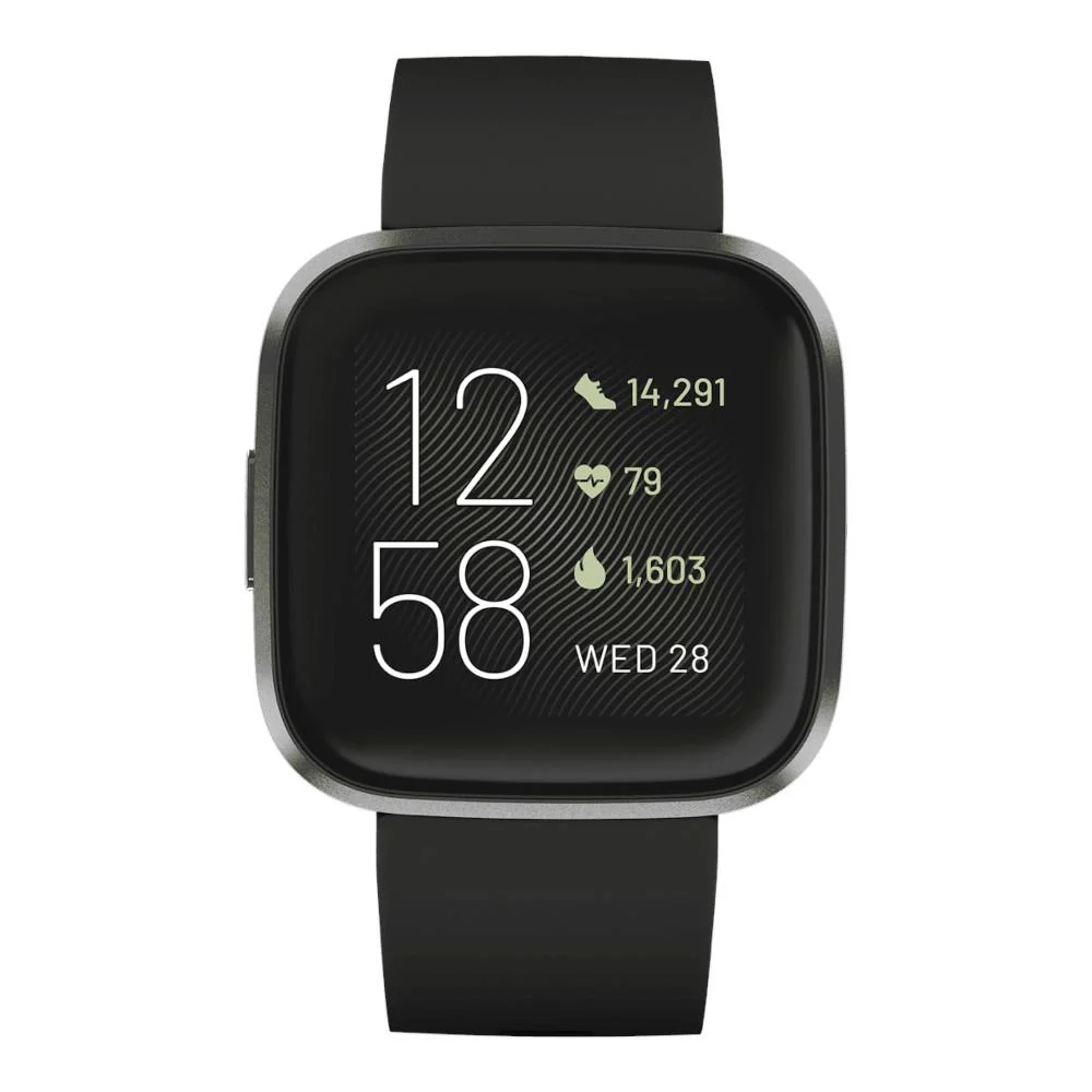 Fitbit Versa 2 - Black - 34MM - Refurbished - Image 2