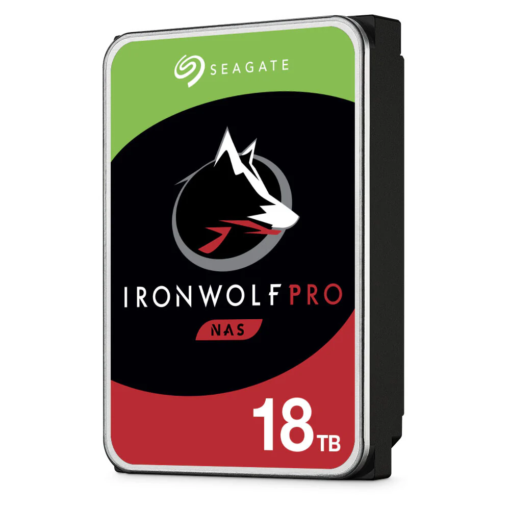 Seagate IronWolf Pro - 7.2K RPM Serial ATA III 3.5" HDD  - 18 TB