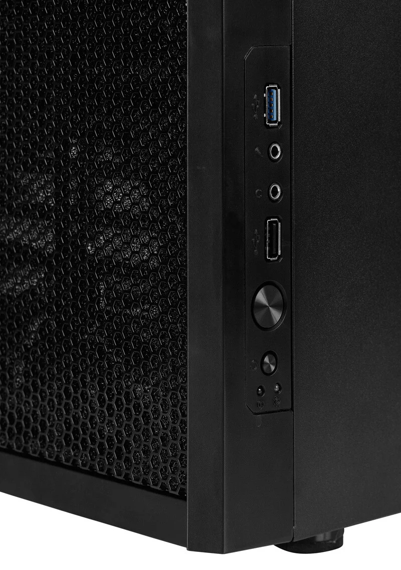 Fractal Design Core 1000 - MicroATX Mid Tower Case in Black - Image 3