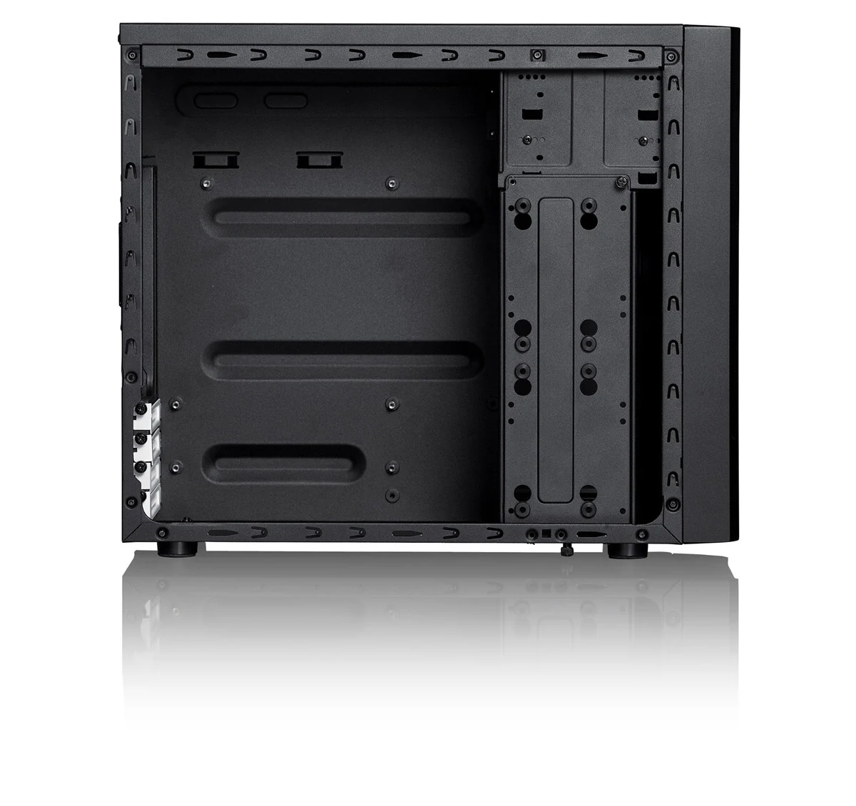 Fractal Design Core 1000 - MicroATX Mid Tower Case in Black - Image 4