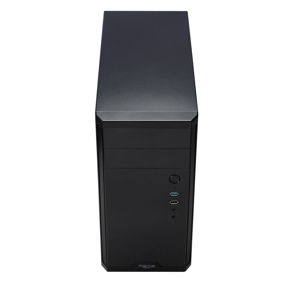 Fractal Design Core 1100 - MicroATX Mini Tower Case in Black - Image 5