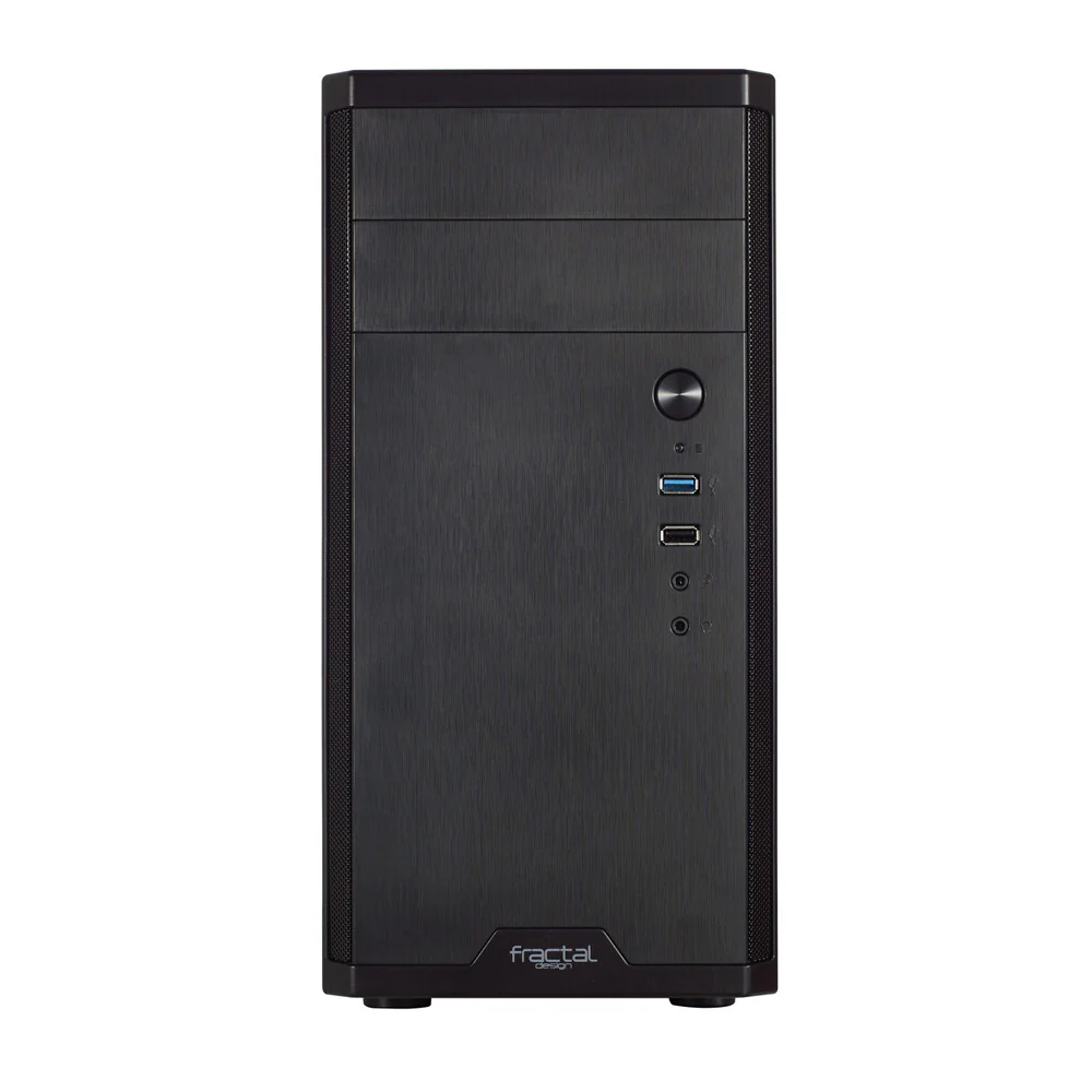 Fractal Design Core 1100 - MicroATX Mini Tower Case in Black - Image 8
