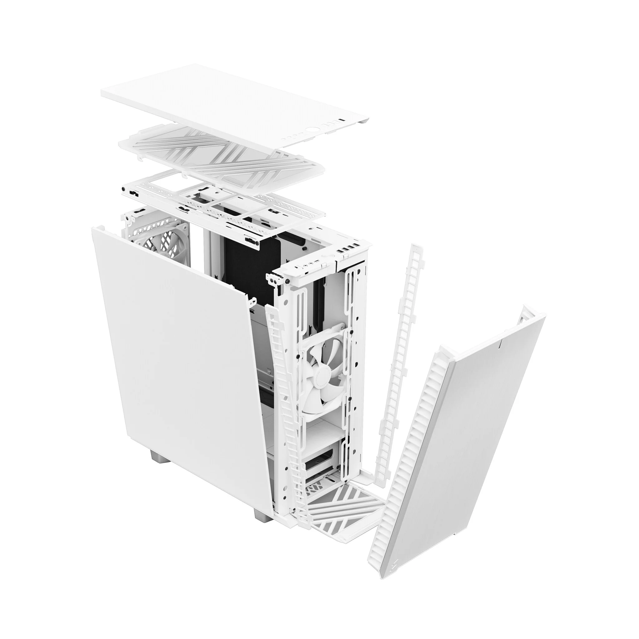 Fractal Design Define 7 Compact - ATX Mid Tower Case in White - Image 16