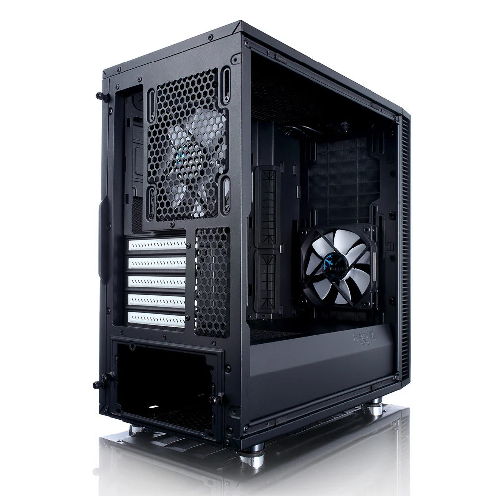 Fractal Design Define Mini C - MicroATX Mid Tower Case in Black - Image 3