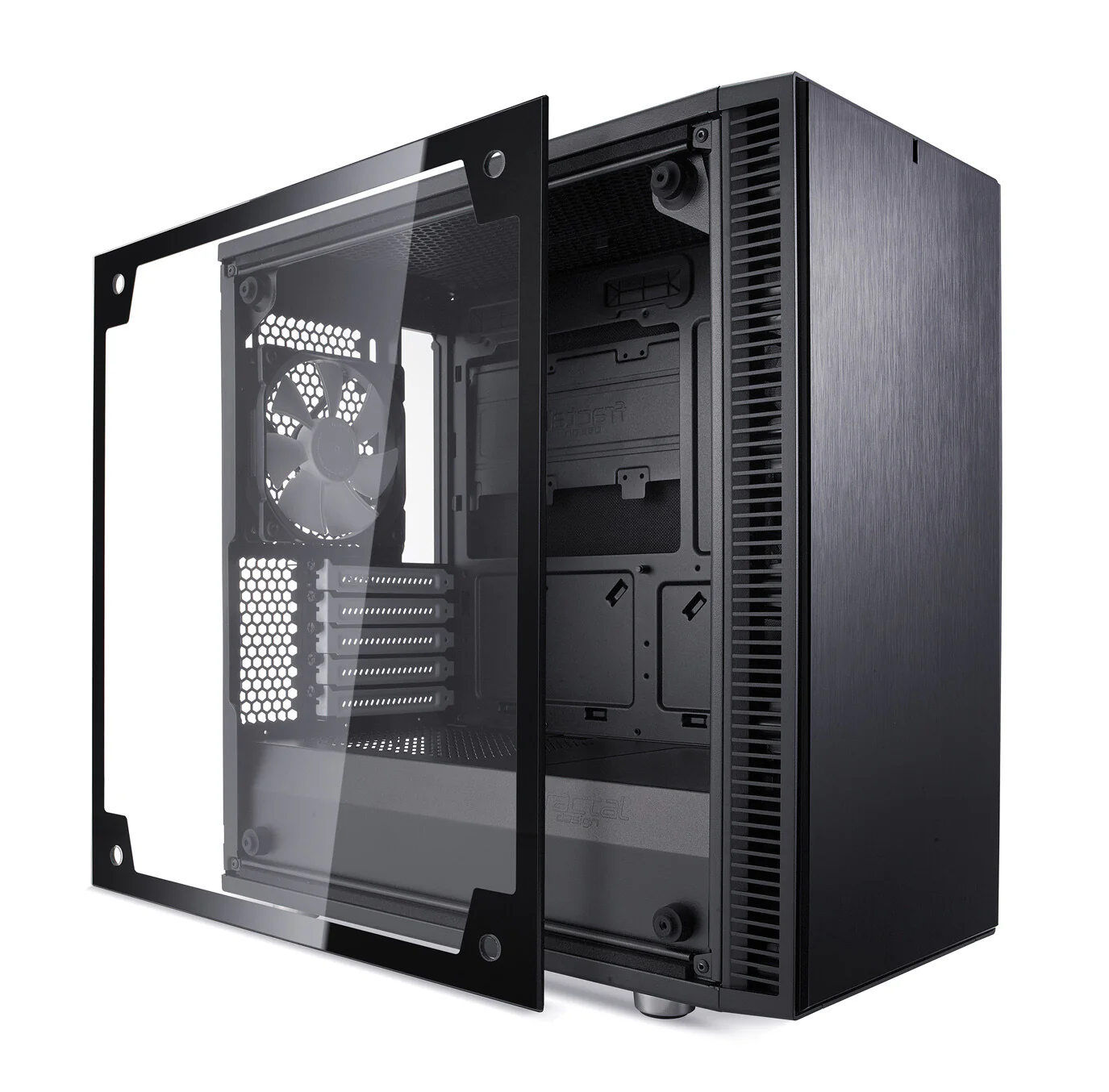 Fractal Design Define Mini C TG - Mini Tower in Black - Image 7