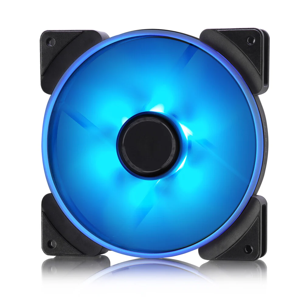 Fractal Design Prisma AL-14 PWM Computer Case Fan in Black / White - 140mm - Image 2