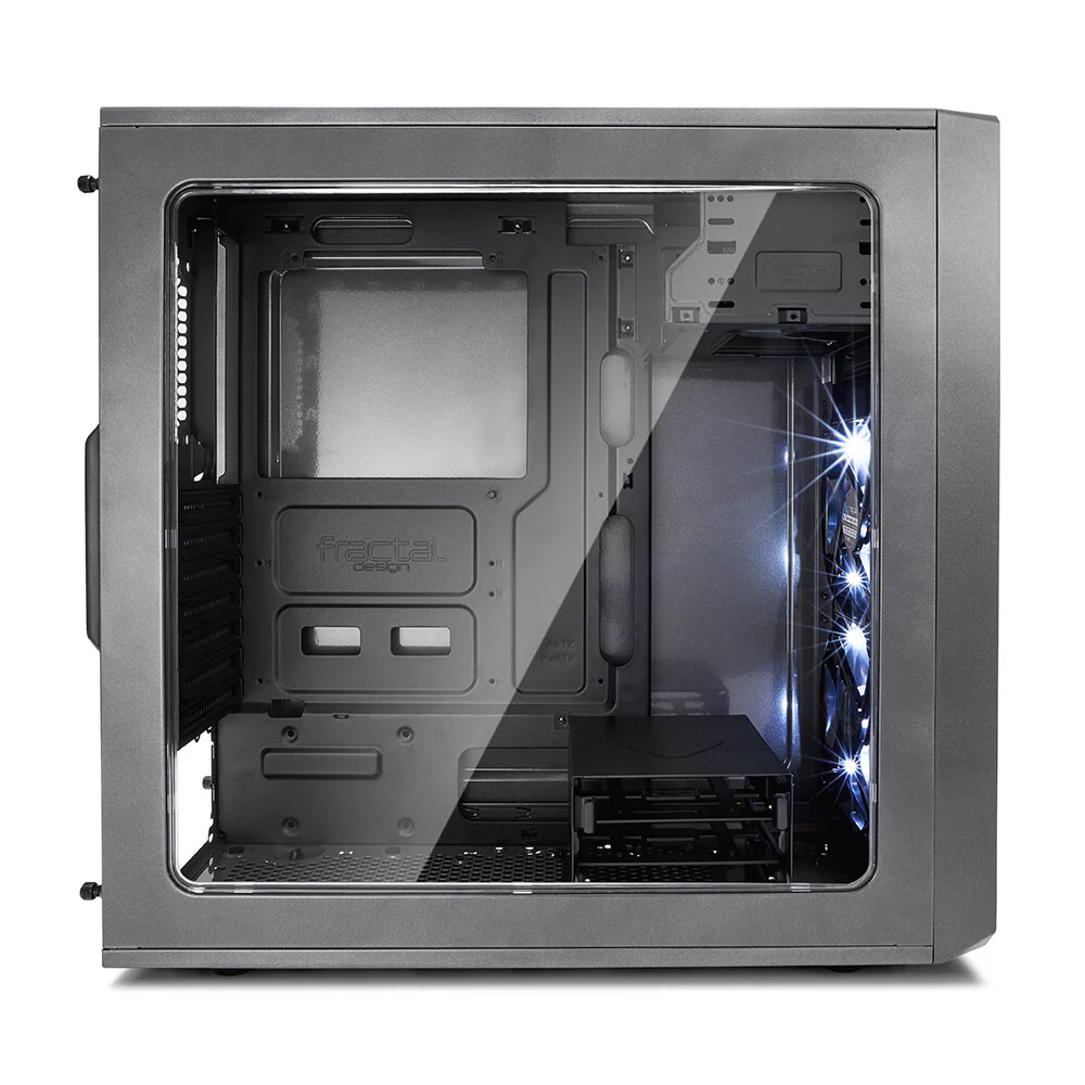Fractal Design Focus G - ATX Mid Tower Case in Black / Grey - Image 4
