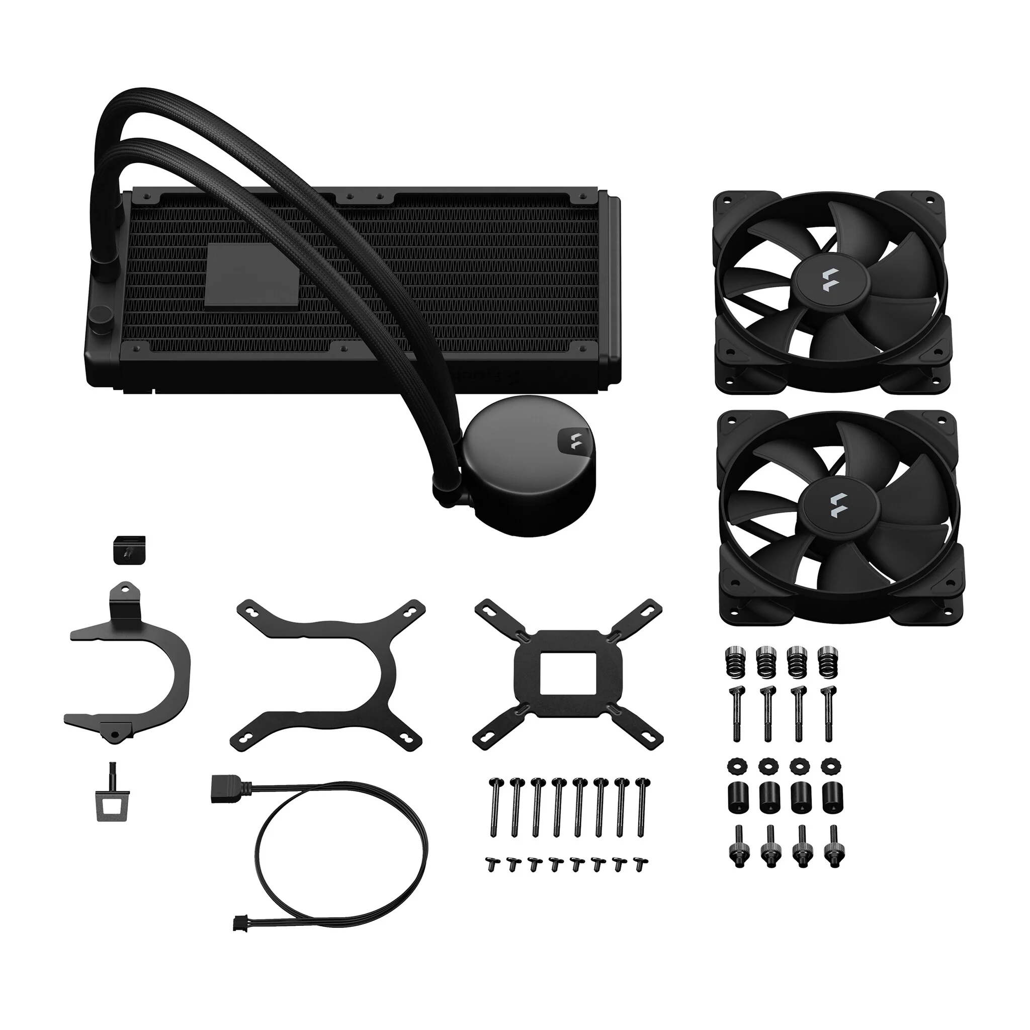 Fractal Design Lumen S24 v2 - All-in-one Liquid Processor Cooler in Black - 240mm - Image 6