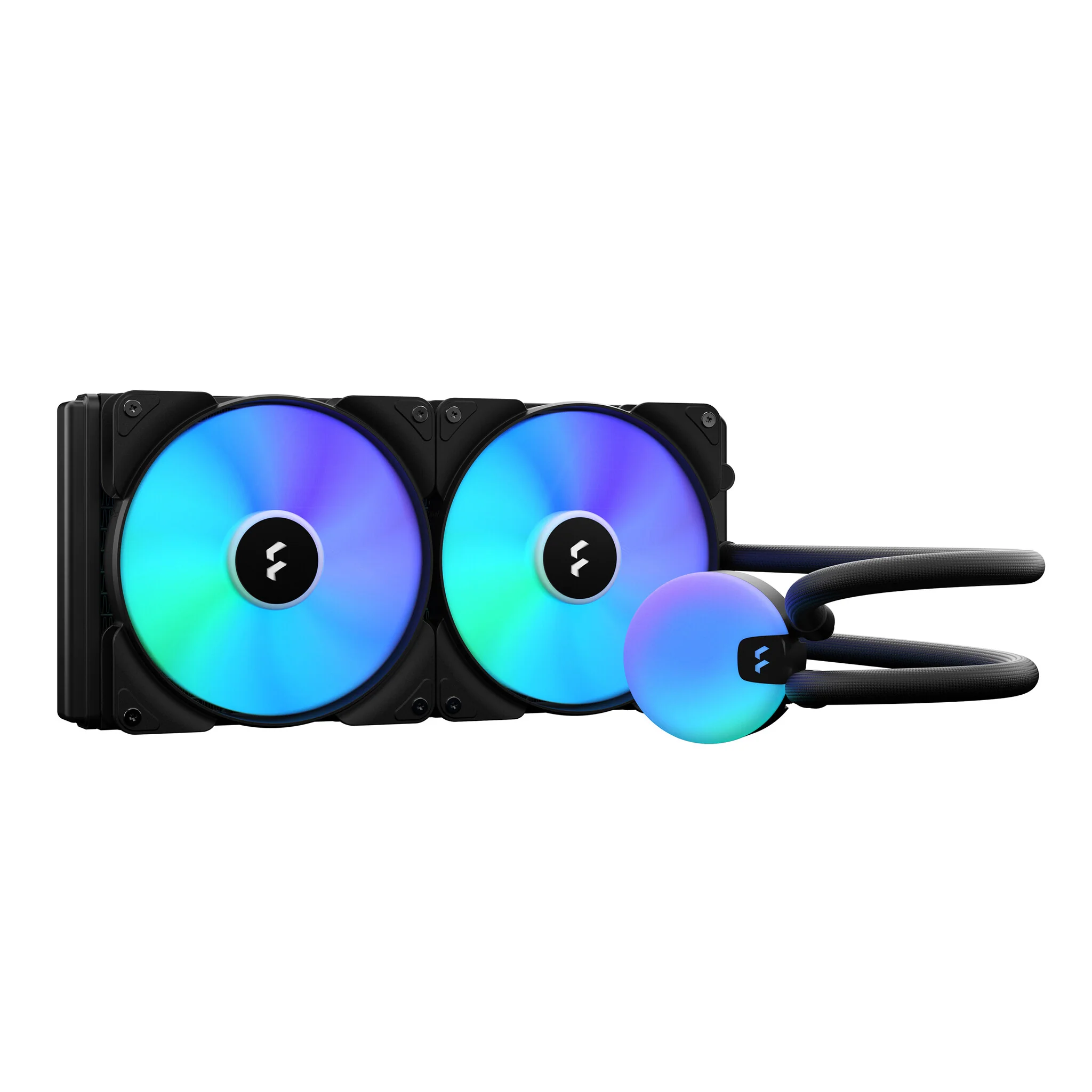 Fractal Design Lumen S28 V2 RGB - All-in-one Liquid Processor Cooler in Black - 280mm