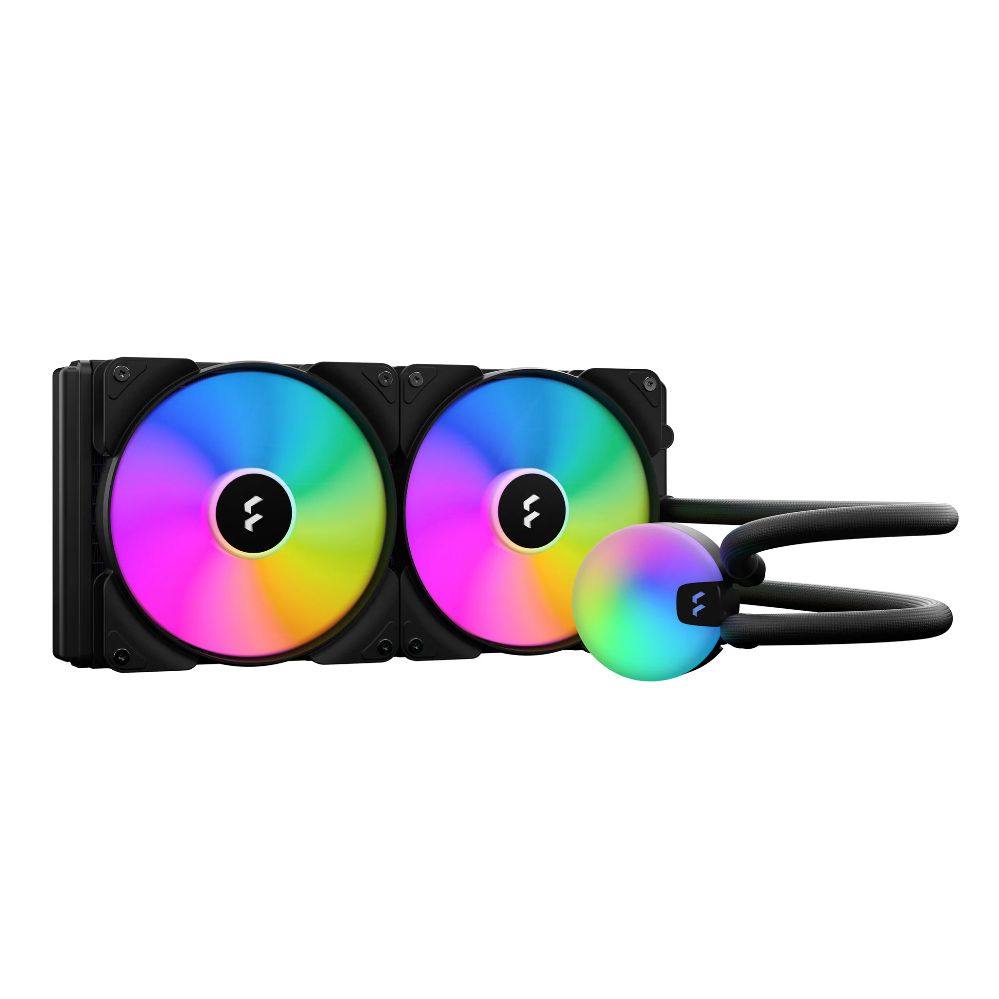 Fractal Design Lumen S28 V2 RGB - All-in-one Liquid Processor Cooler in Black - 280mm - Image 2