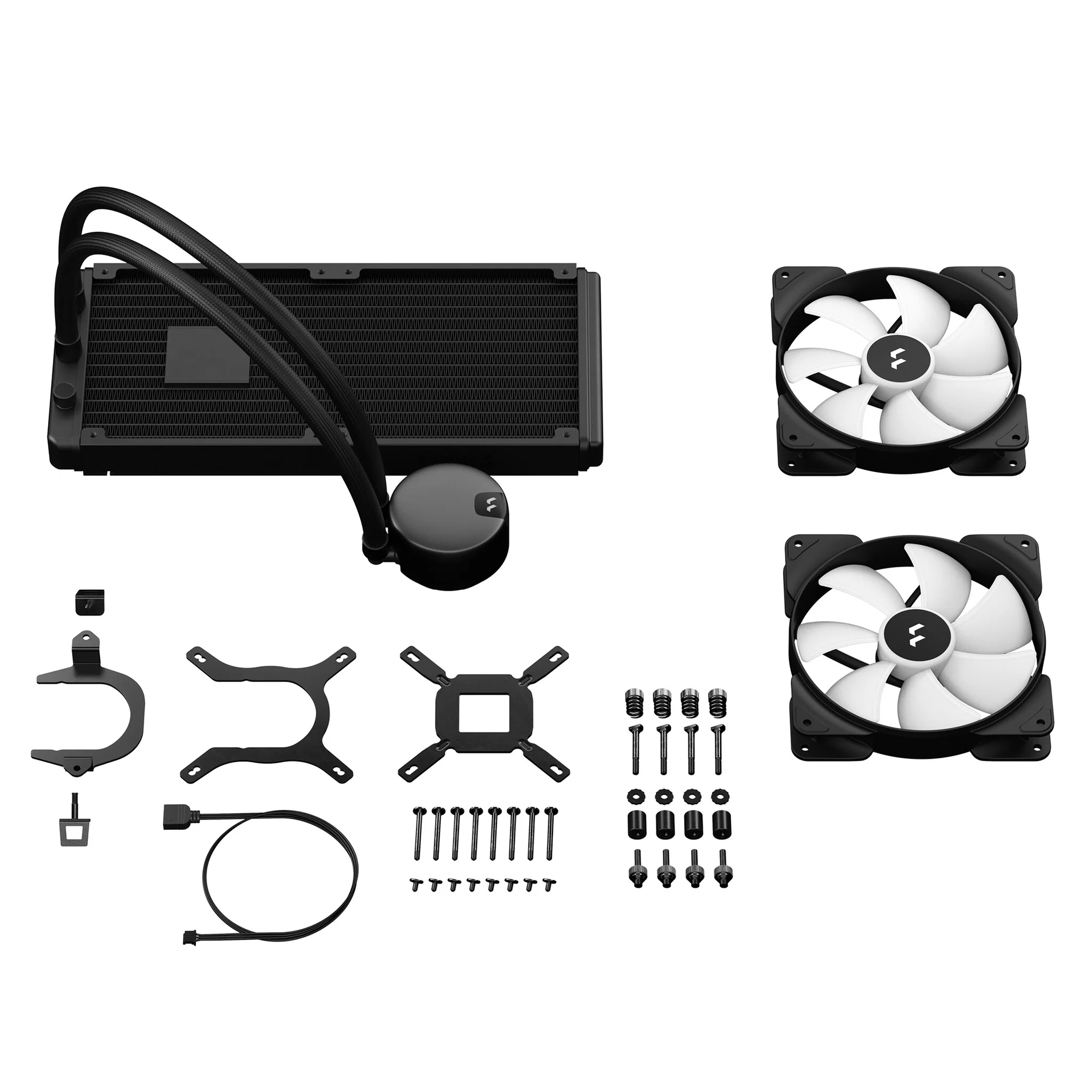 Fractal Design Lumen S28 V2 RGB - All-in-one Liquid Processor Cooler in Black - 280mm - Image 6