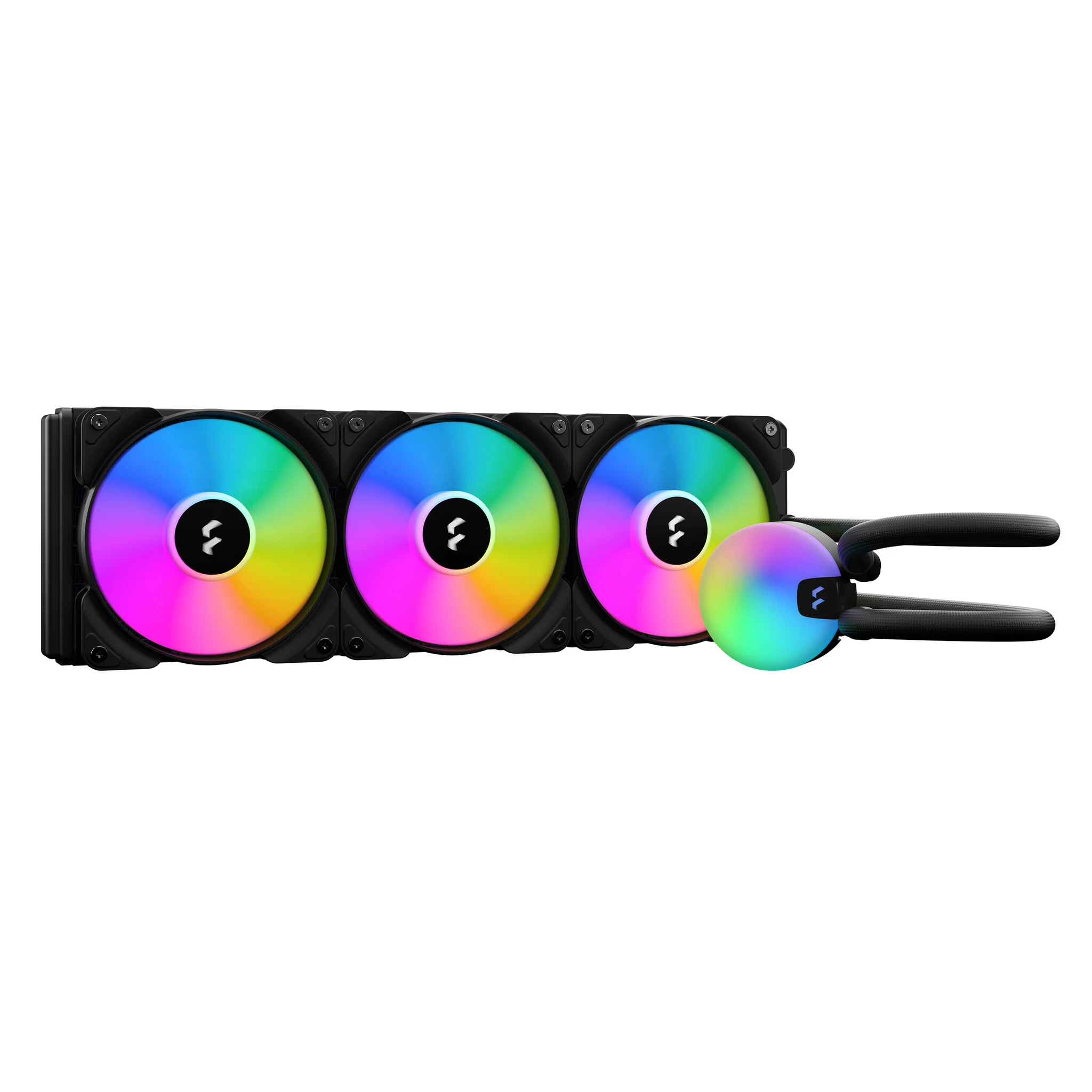 Fractal Design Lumen S36 v2 RGB - All-in-one Liquid CPU Cooler in Black - 360 mm - Image 2
