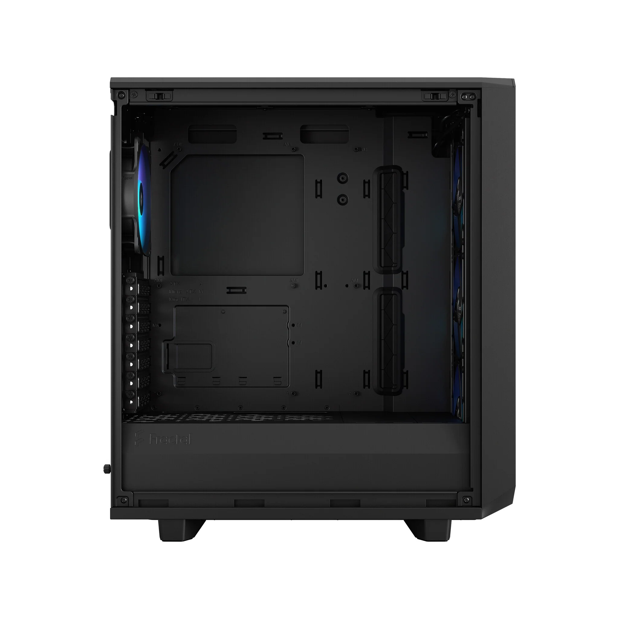 Fractal Design Meshify 2 Compact Lite RGB - ATX Mid Tower Case in Black - Image 5
