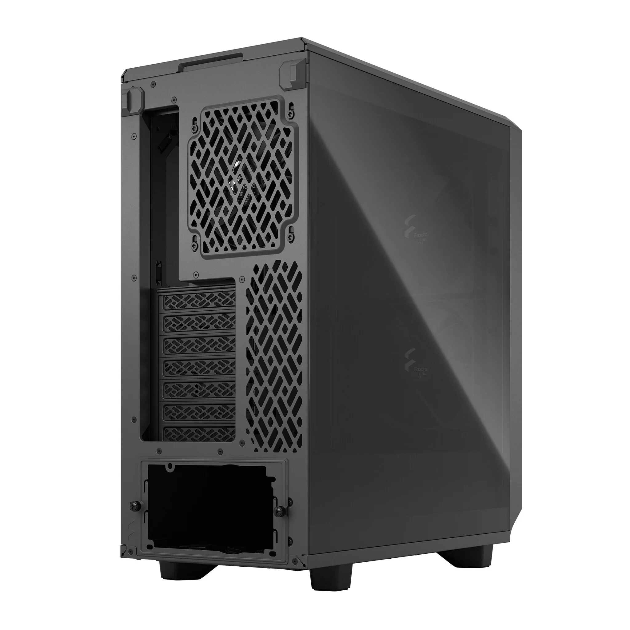 Fractal Design Meshify 2 Compact - ATX Mid Tower Case in Black / TG Light Tint - Image 3