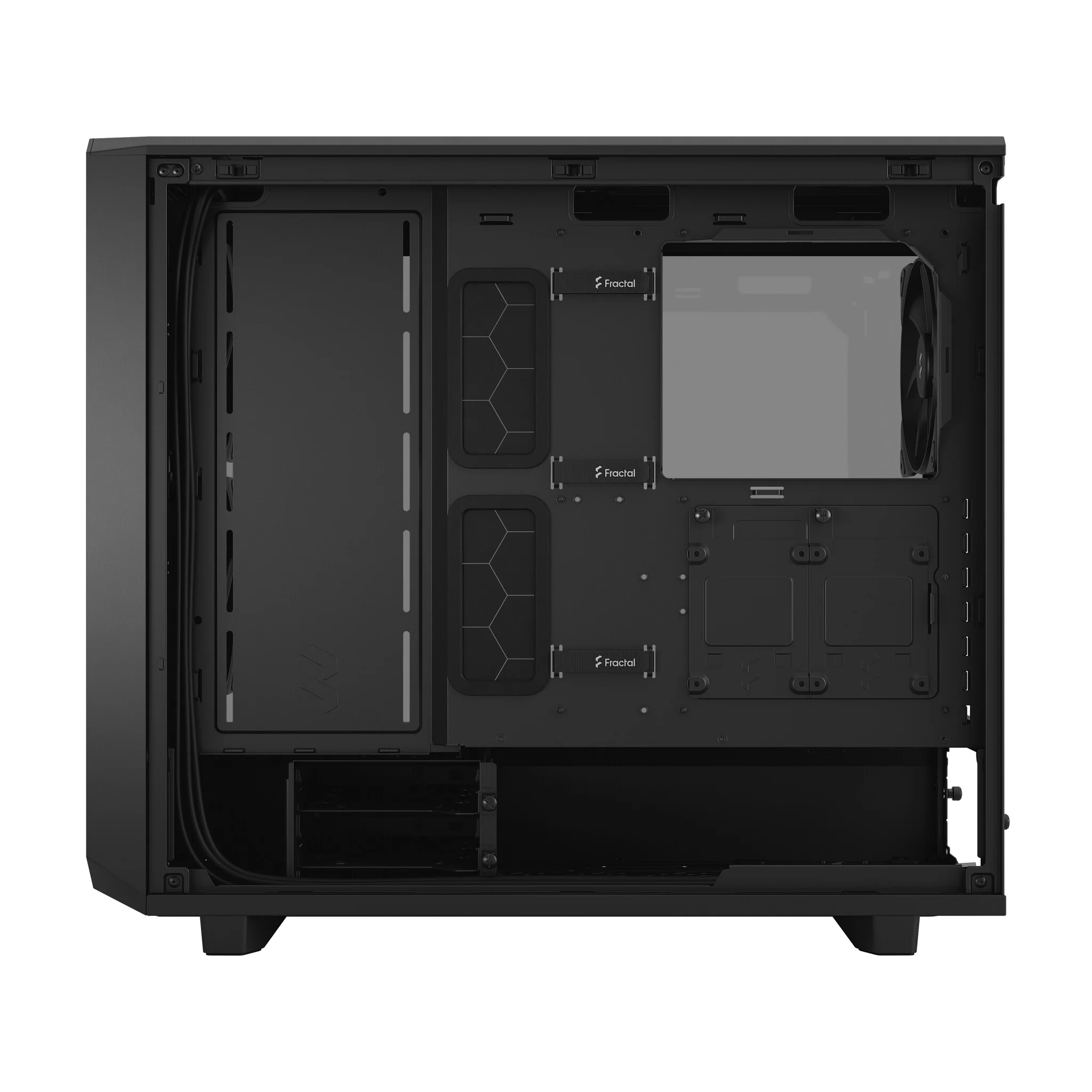 Fractal Design Meshify 2 Lite - ATX Mid Tower Case in Black - Image 5