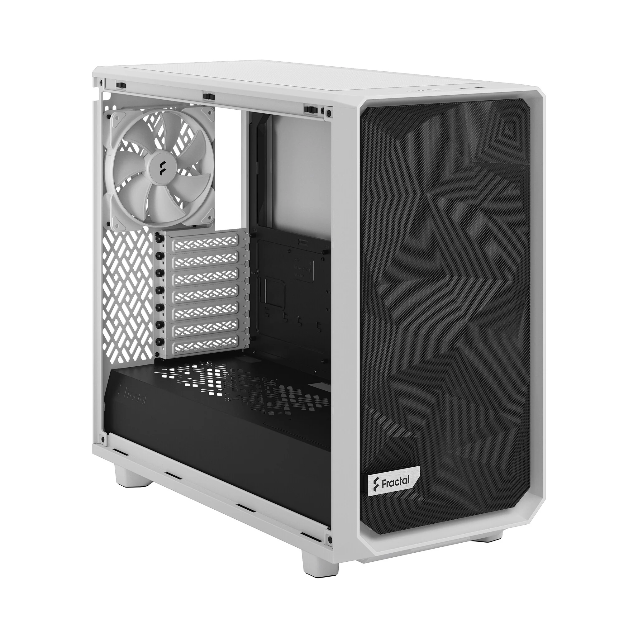 Fractal Design Meshify 2 Lite - ATX Mid Tower Case in White - Image 6