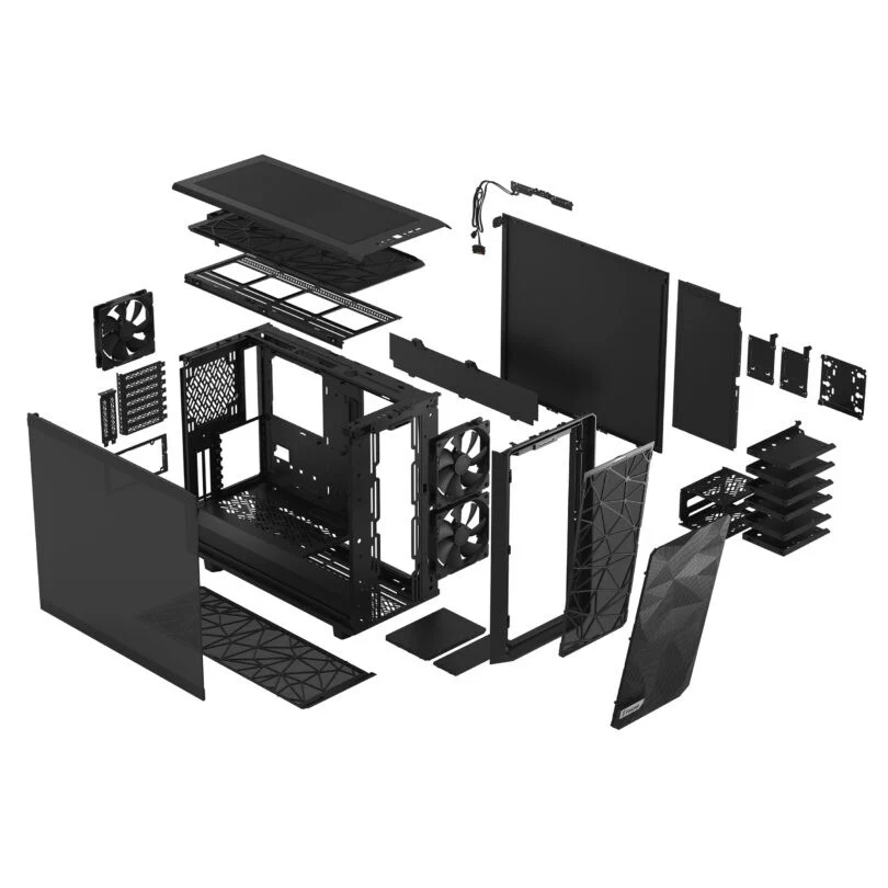 Fractal Design Meshify 2 - ATX Mid Tower Case in Black - Image 14