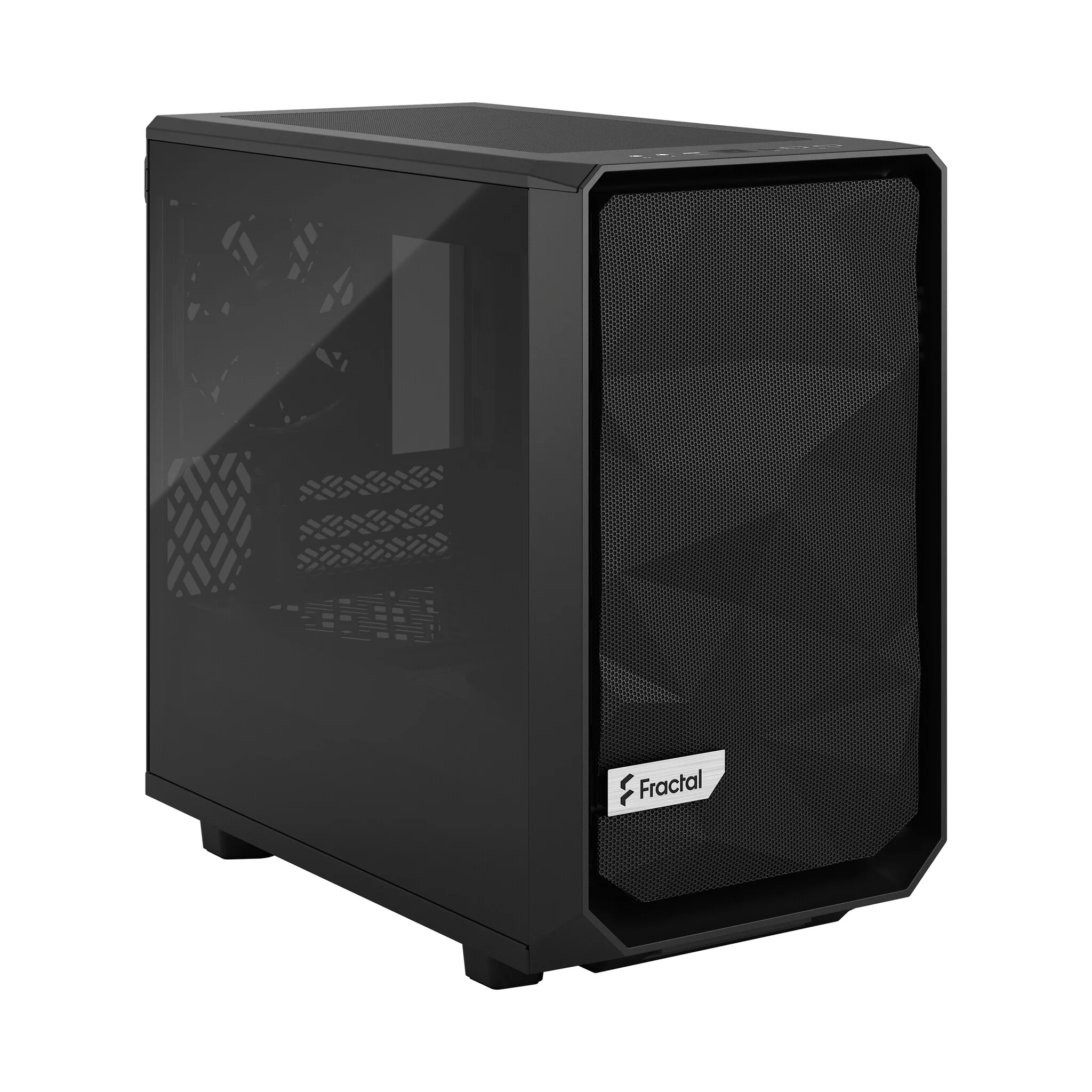 Fractal Design Meshify 2 Nano - Mini ITX Tower Case in Black - Image 3