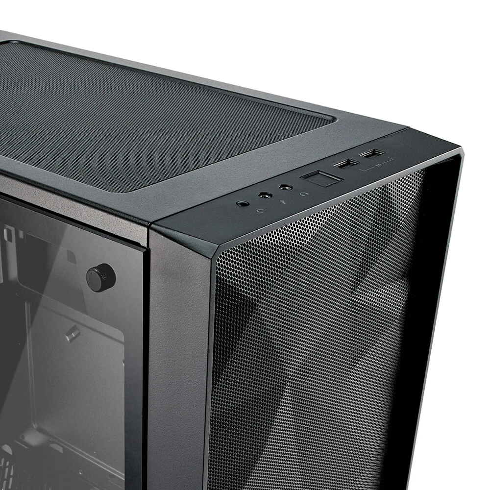 Fractal Design Meshify C - ATX Mid Tower Case in Black / Transparent - Image 12