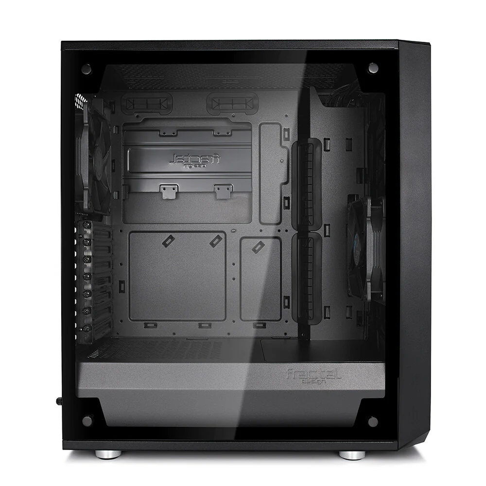 Fractal Design Meshify C - ATX Mid Tower Case in Black / Transparent - Image 14