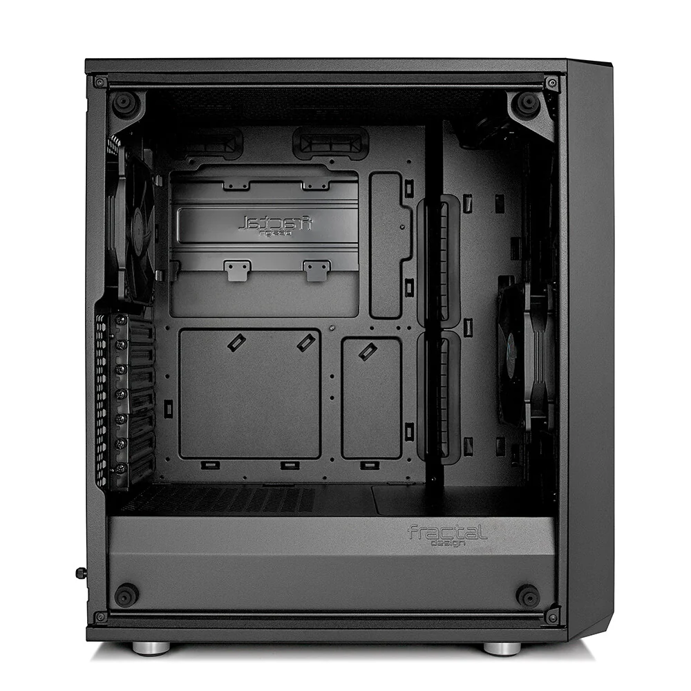Fractal Design Meshify C - ATX Mid Tower Case in Black / Transparent - Image 15