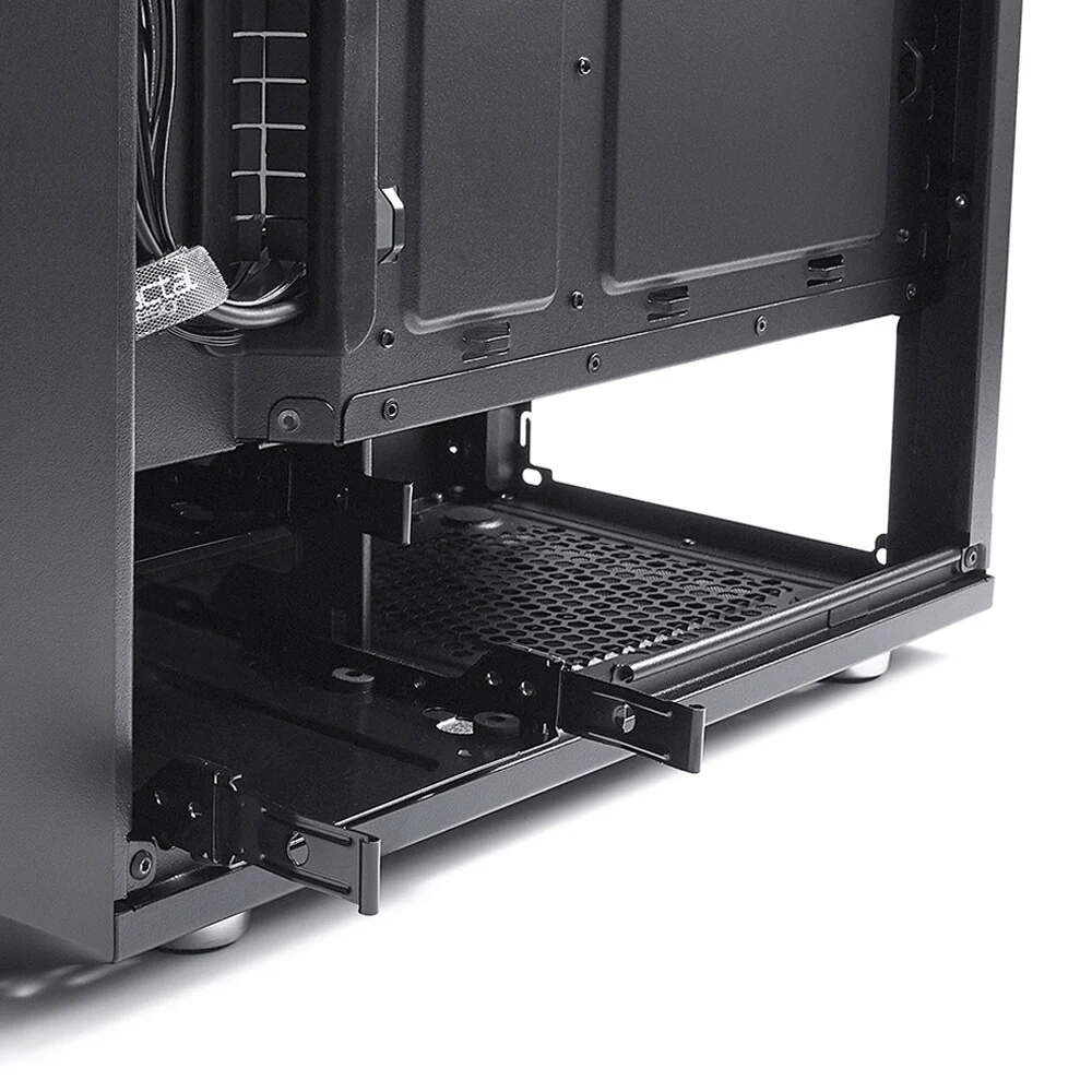 Fractal Design Meshify C - ATX Mid Tower Case in Black / Transparent - Image 19
