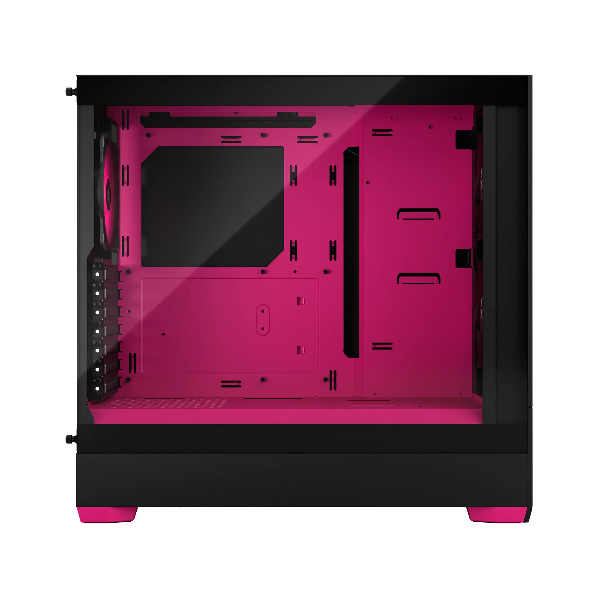 Fractal Design Pop Air - ATX Mid Tower Case in Black / Magenta - Image 3