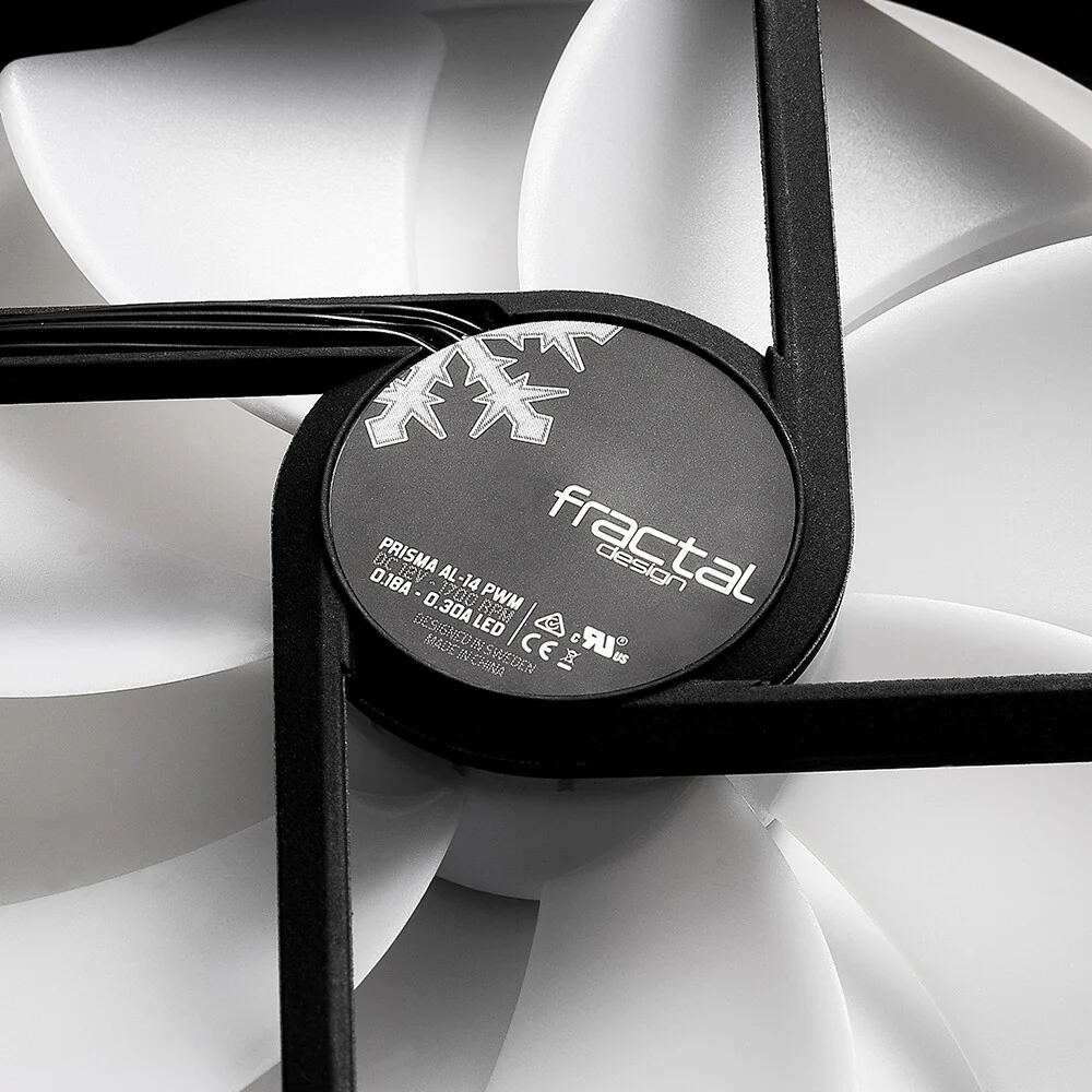 Fractal Design Prisma AL-14 - Computer Case Fan in Black / White - 140mm - Image 12