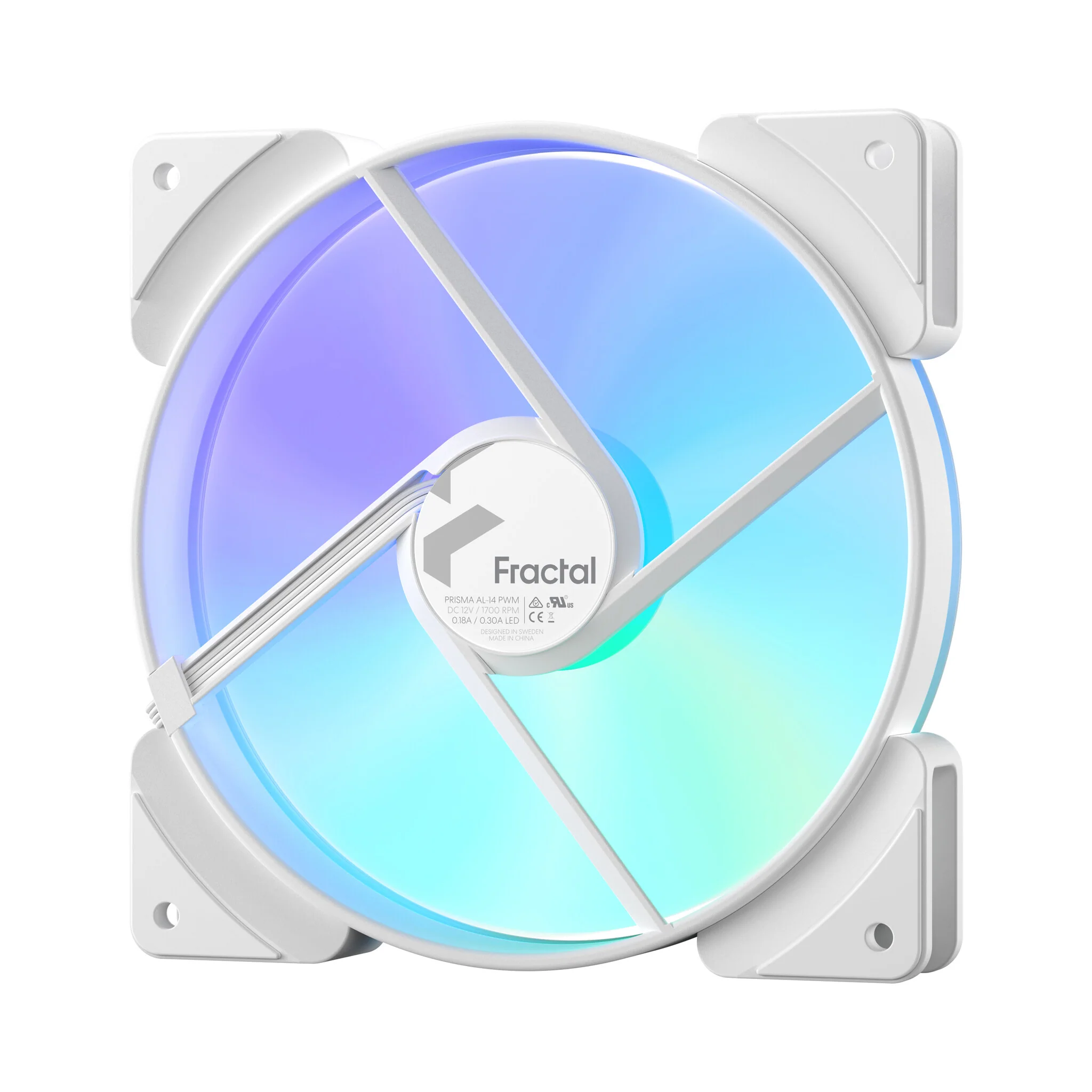 Fractal Design Prisma - Computer case Fan in White - 140mm - Image 4