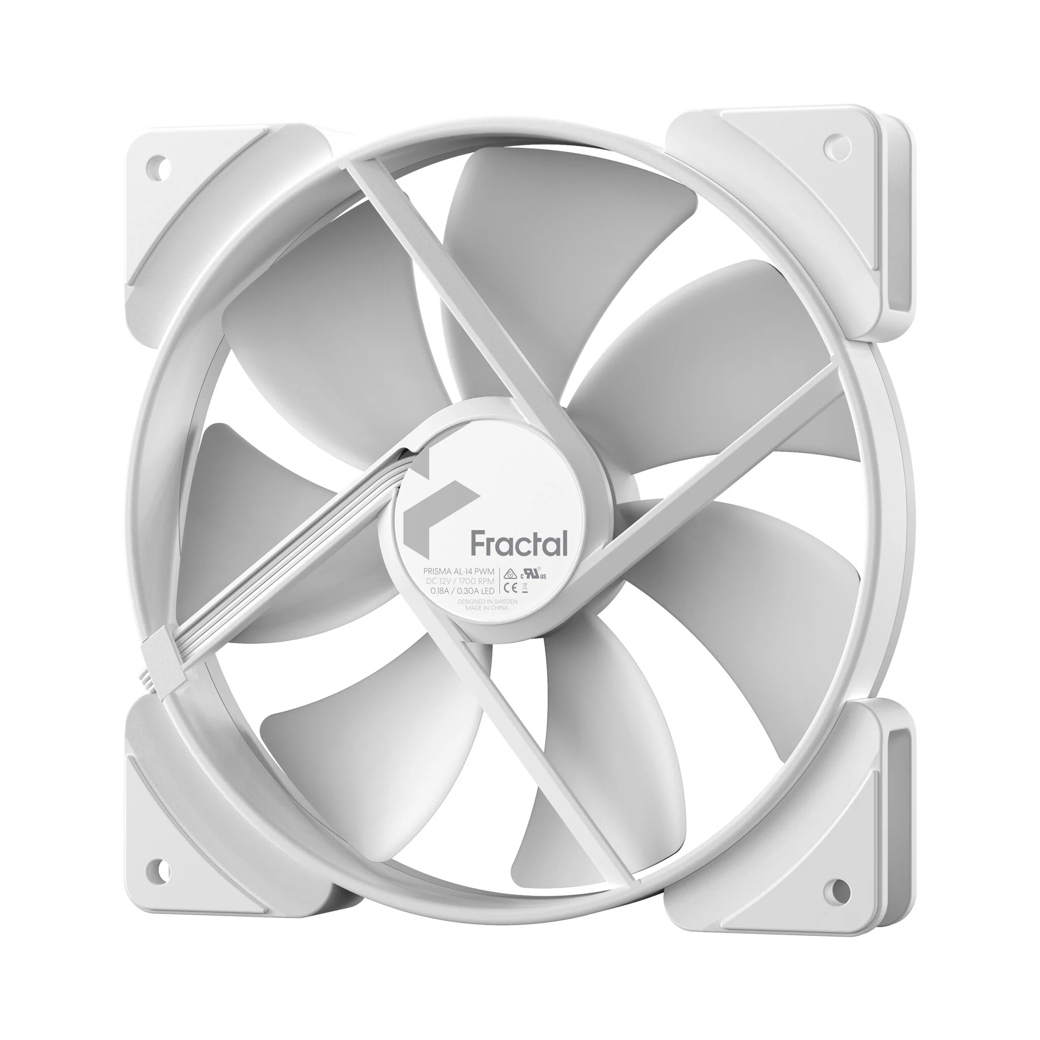 Fractal Design Prisma - Computer case Fan in White - 140mm - Image 7