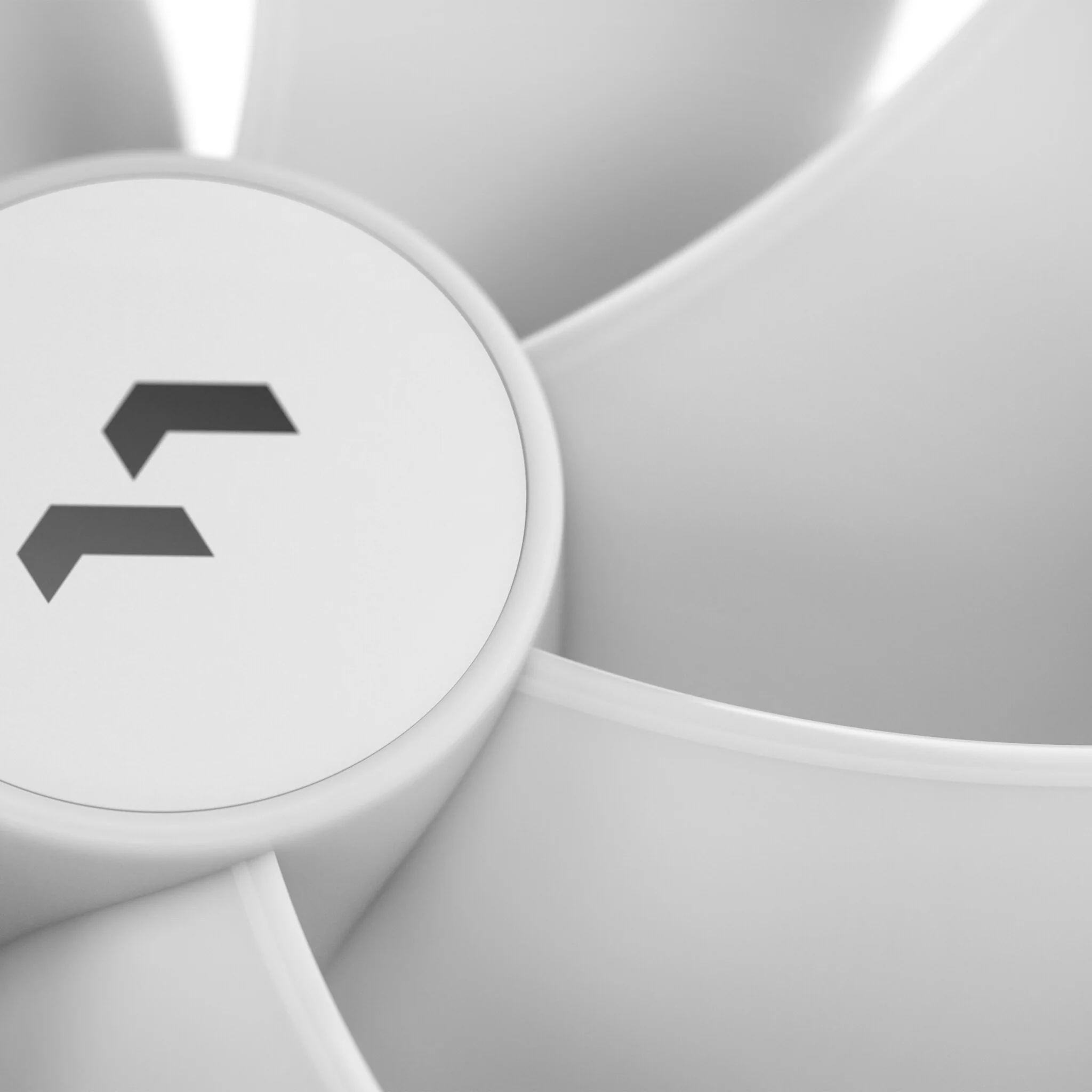 Fractal Design Prisma AL-18 - PWM Computer Case Fan in White - 180mm - Image 4