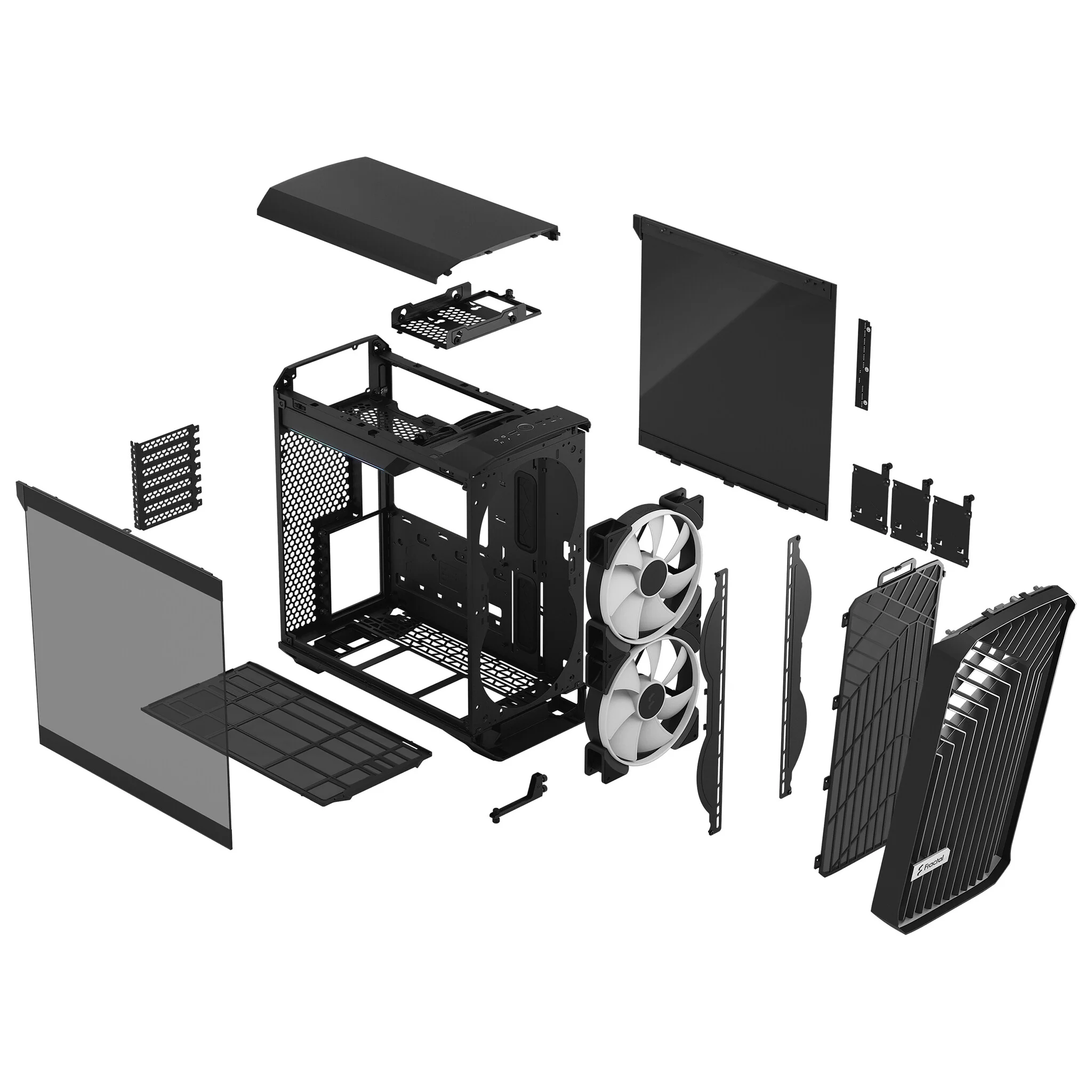 Fractal Design Torrent Compact - RGB ATX Mid Tower Case in Black - Image 17