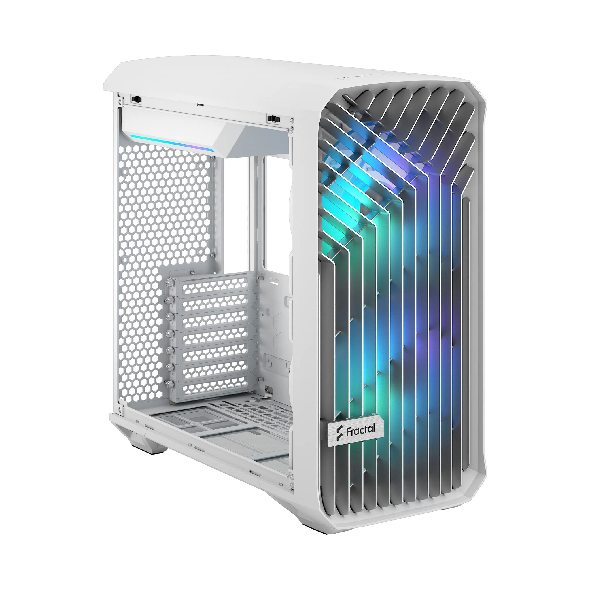 Fractal Design Torrent Compact RGB - ATX Mid Tower Case in White - Image 2