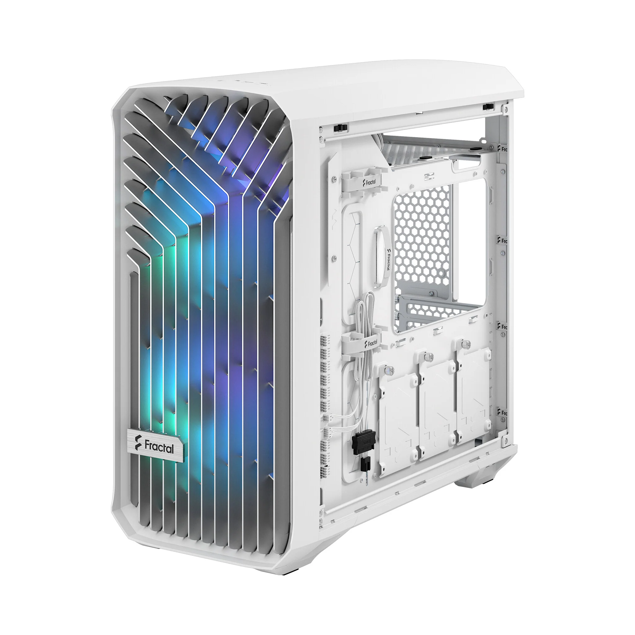 Fractal Design Torrent Compact RGB - ATX Mid Tower Case in White - Image 3