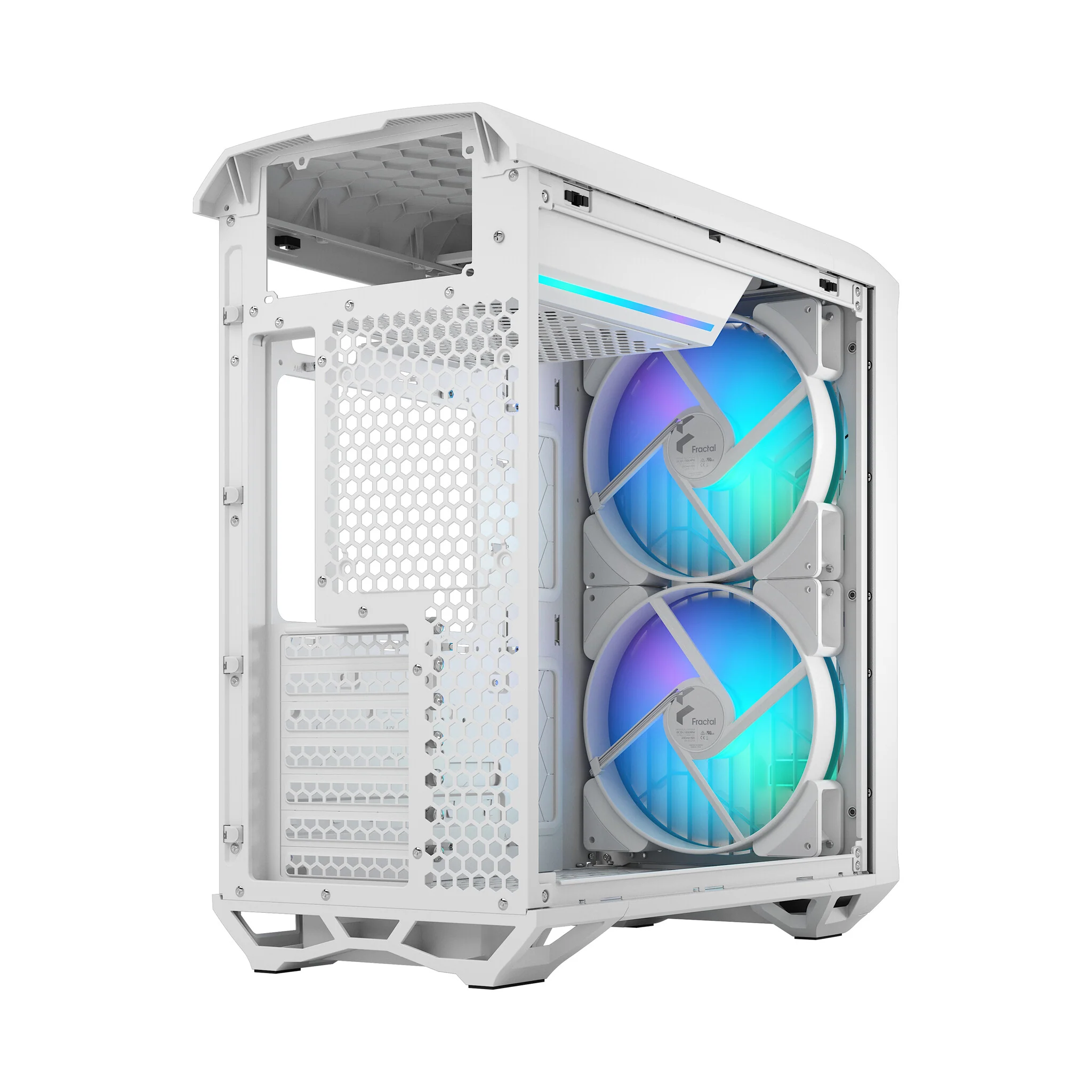 Fractal Design Torrent Compact RGB - ATX Mid Tower Case in White - Image 7