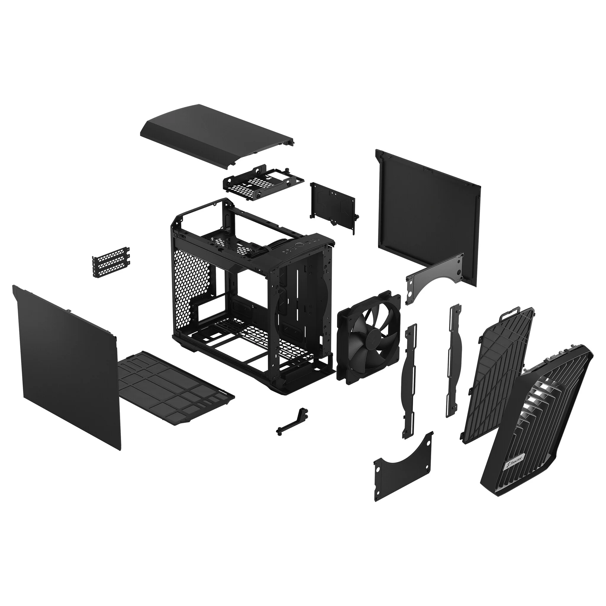 Fractal Design Torrent Nano Micro - Mini ITX Tower Case in Black - Image 6