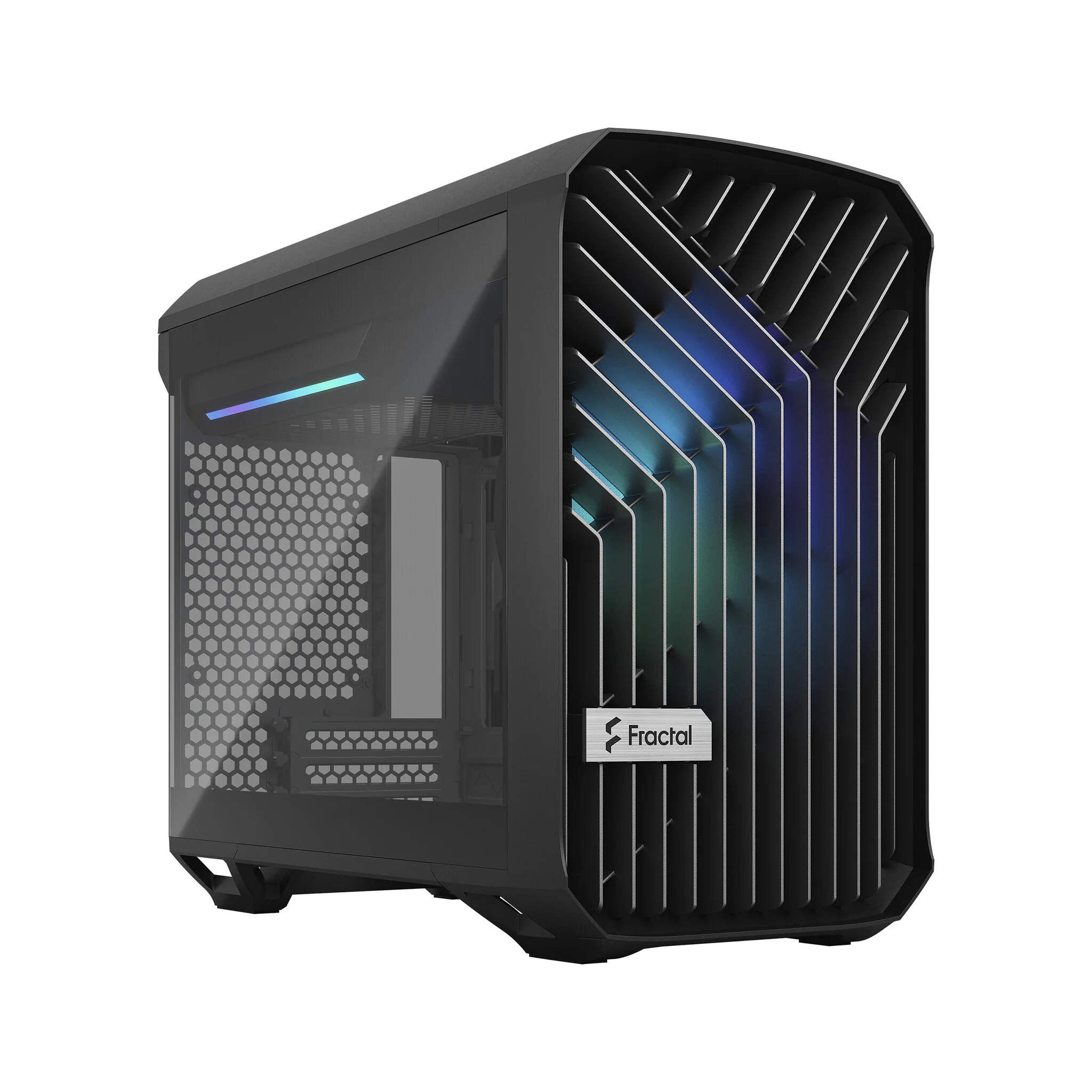 Fractal Design Torrent Nano RGB - Mini ITX Tower Case in Black